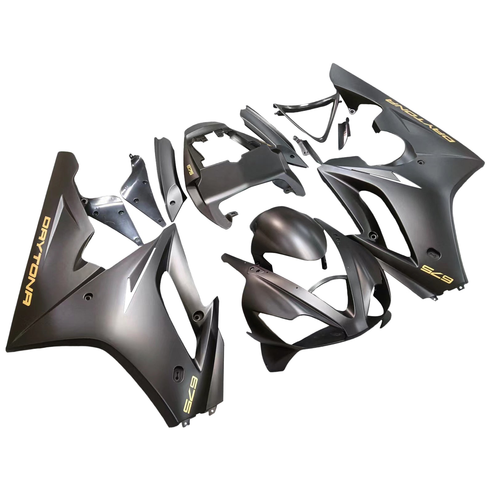 Fairings 2006-2008 Triumph Daytona 675 Black 675 Generic
