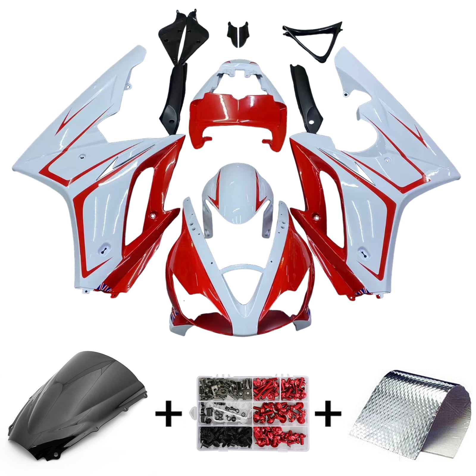 Triumph Daytona 675 2006-2008 Fairing Kit Bodywork Plastic ABS