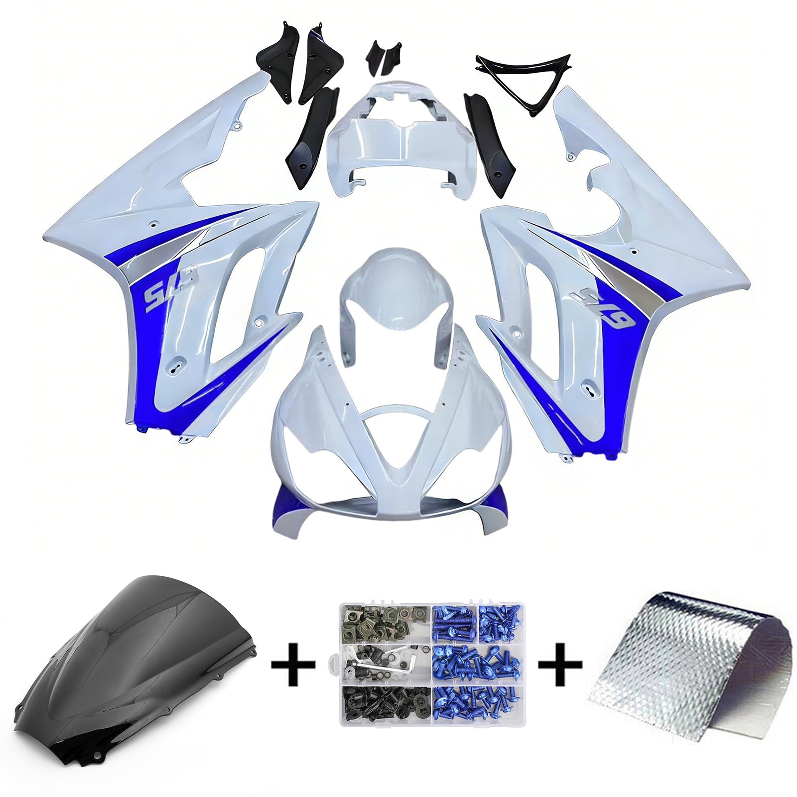 Triumph Daytona 675 2006-2008 Fairing Kit Bodywork Plastic ABS