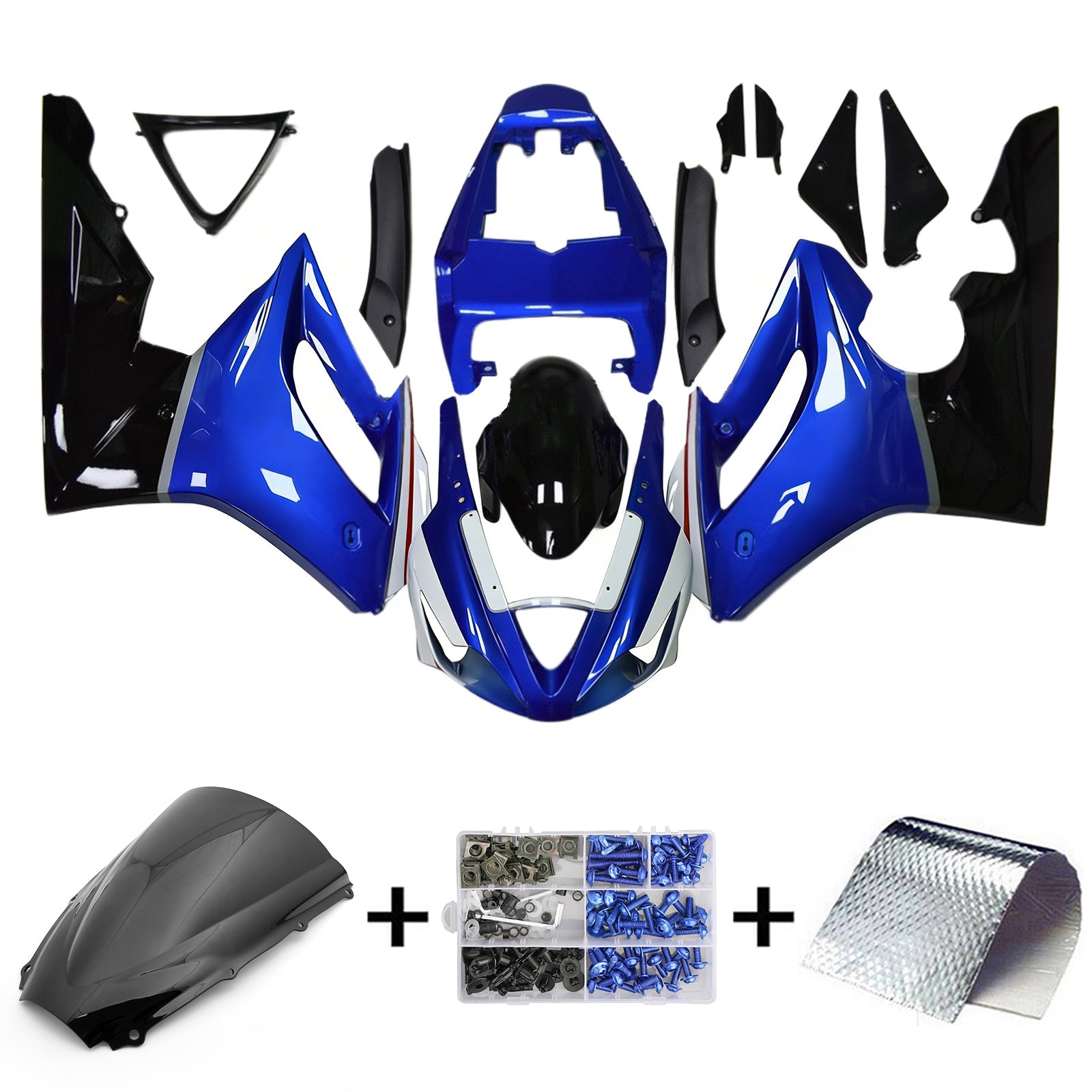 Triumph Daytona 675 2006-2008 Fairing Kit Bodywork Plastic ABS