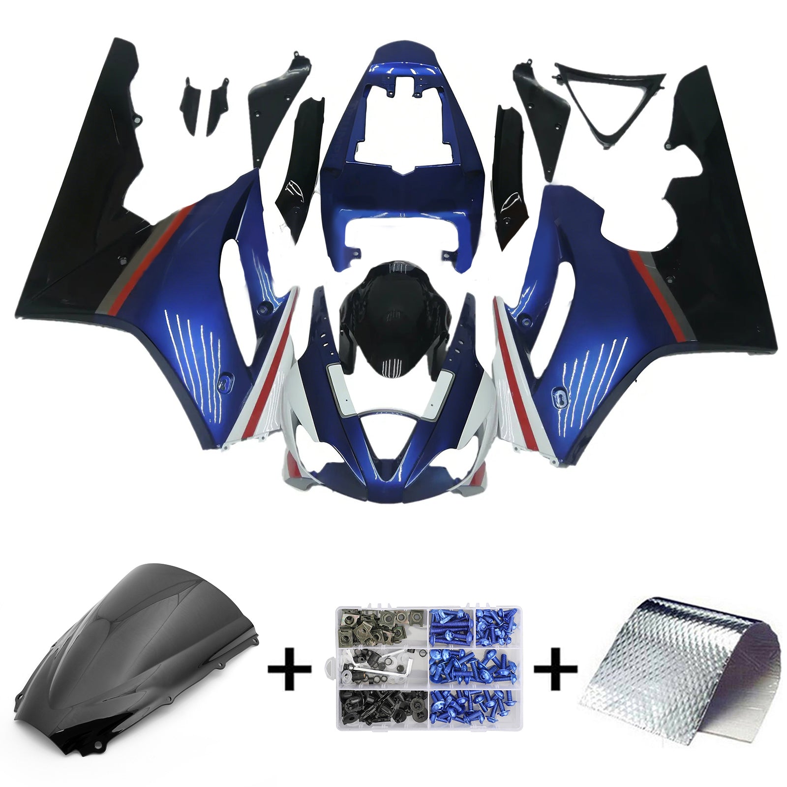 Triumph Daytona 675 2006-2008 Fairing Kit Bodywork Plastic ABS
