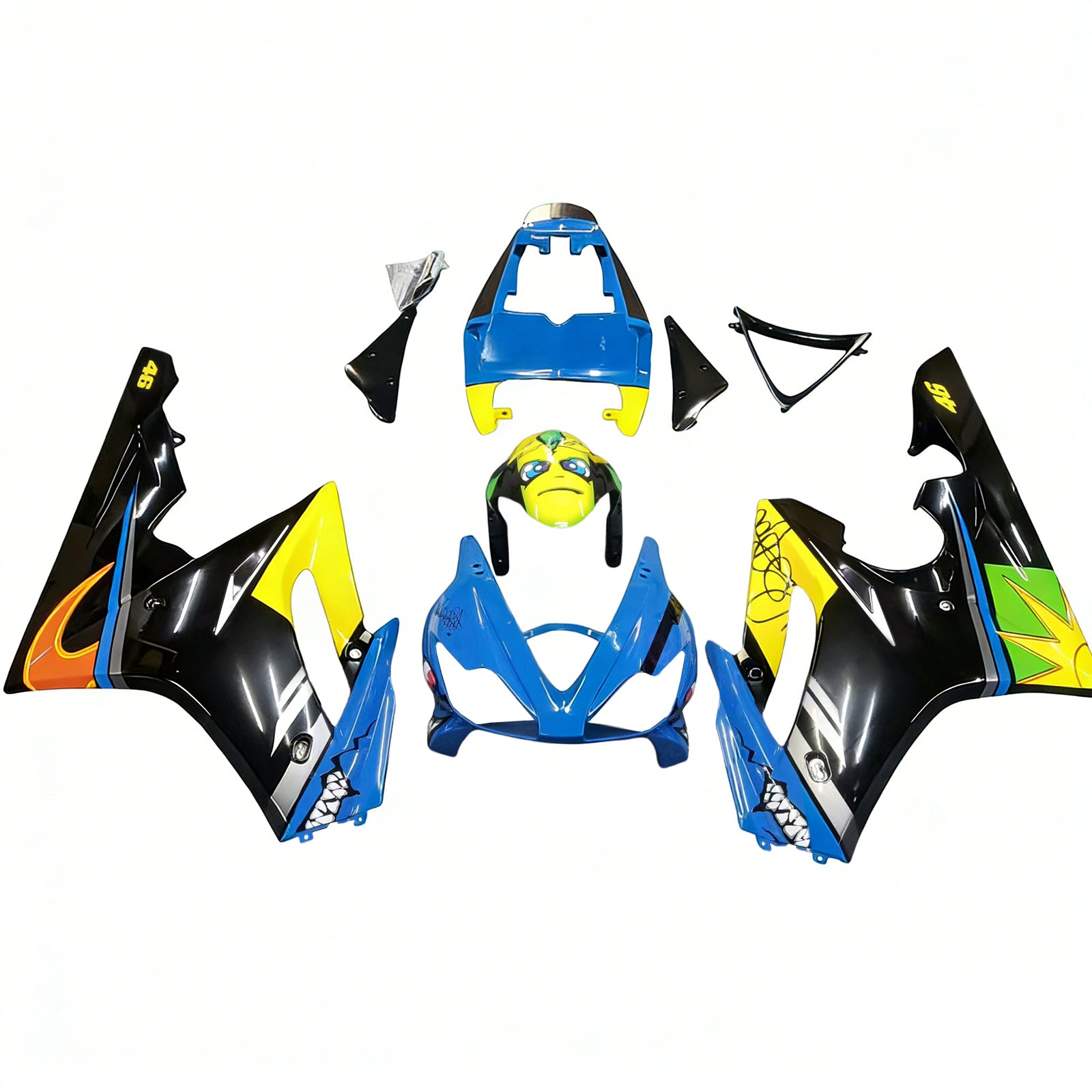 Triumph Daytona 675 2006-2008 Fairing Kit Bodywork Plastic ABS