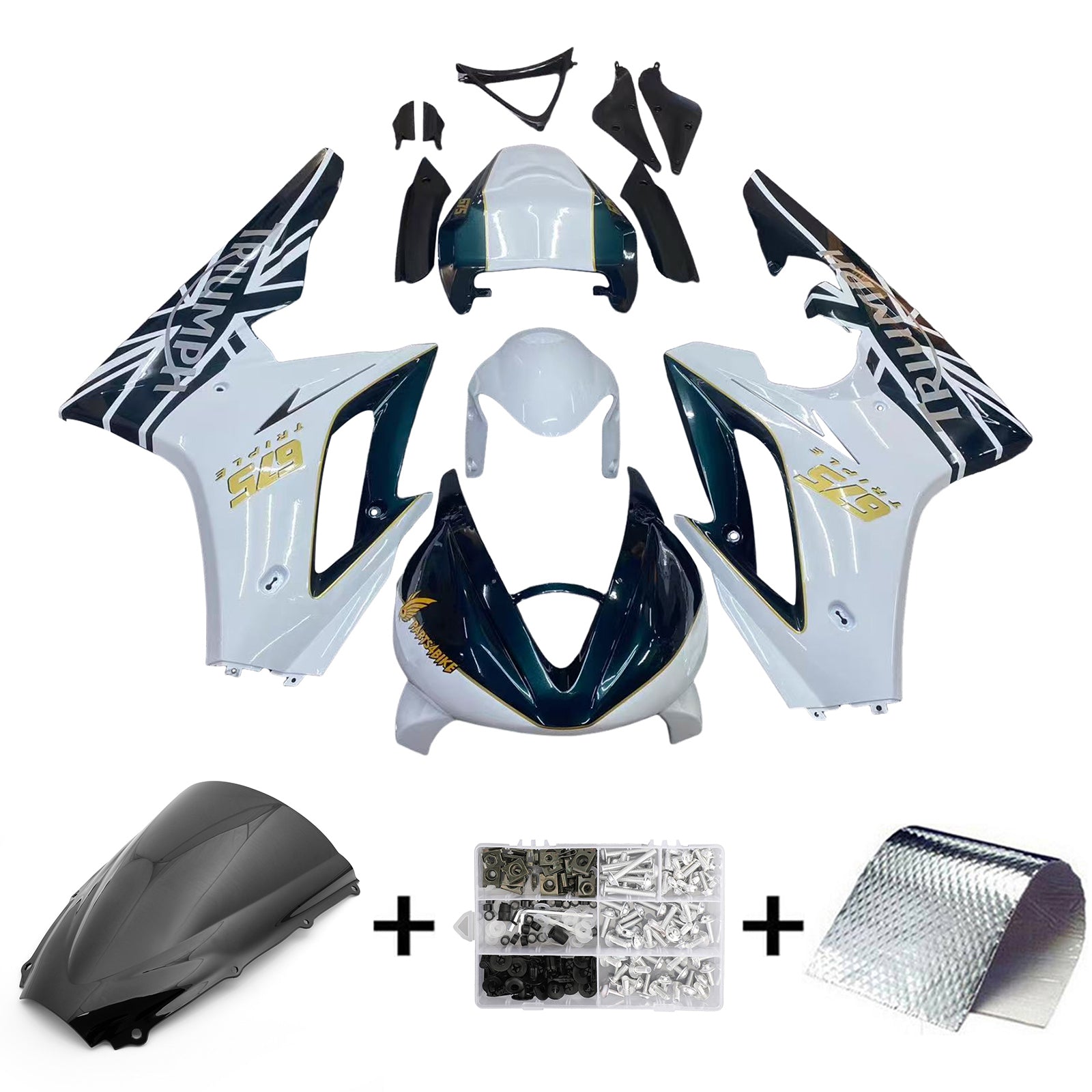 Triumph Daytona 675 2006-2008 Fairing Kit Bodywork Plastic ABS