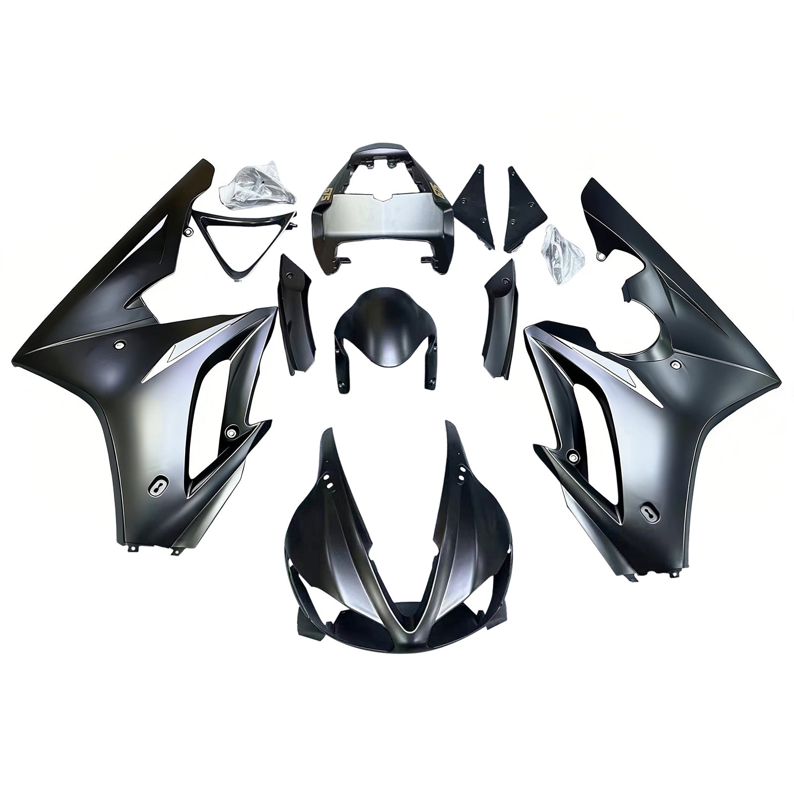 Fairings 2009-2012 Triumph Daytona 675 Black Daytona Generic