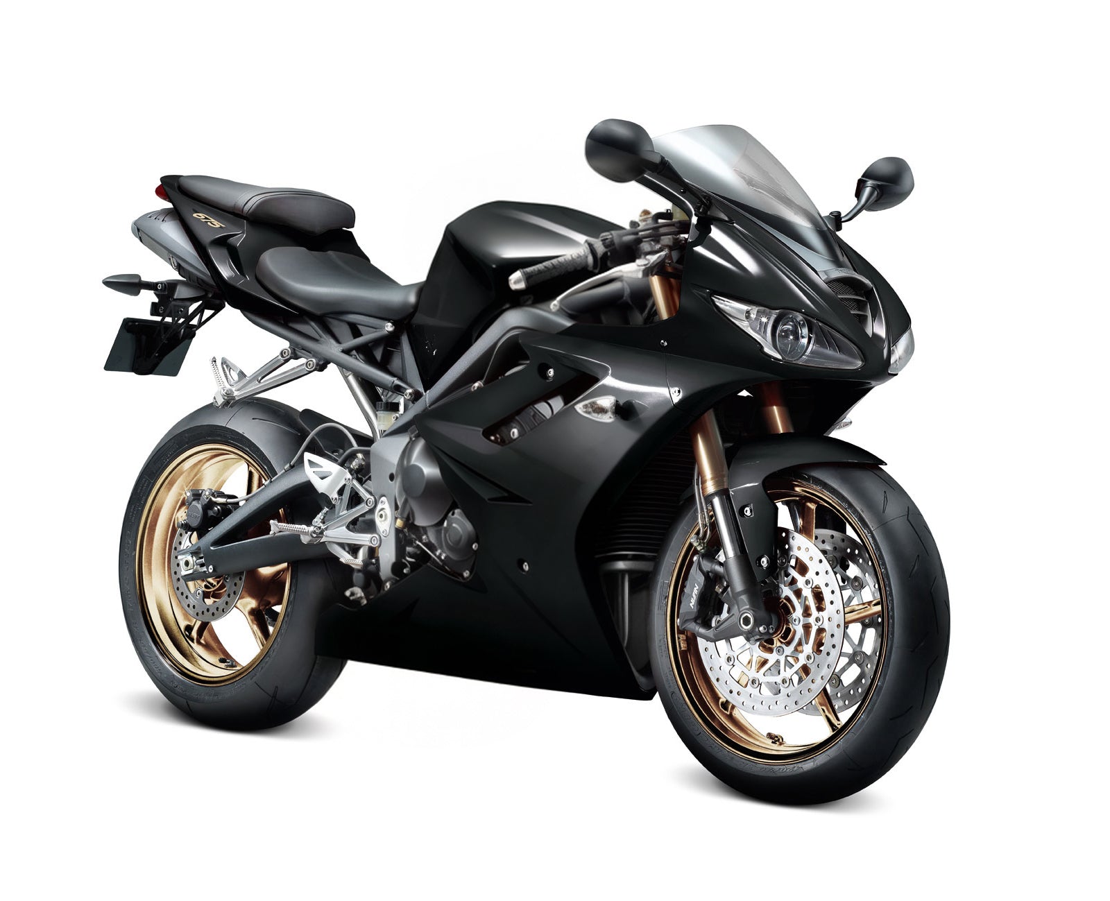 Fairings 2009-2012 Triumph Daytona 675 Black Daytona Generic