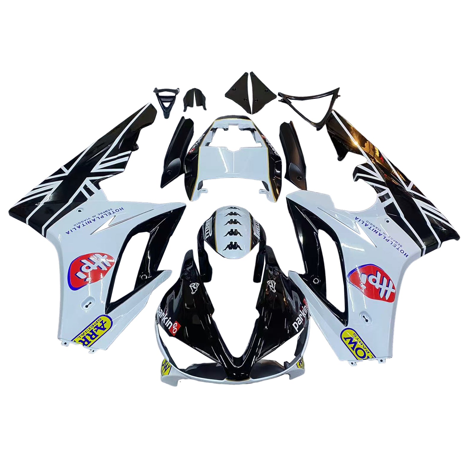 Amotopart Triumph Daytona 675 2009-2012 Fairing Kit Bodywork Plastic ABS