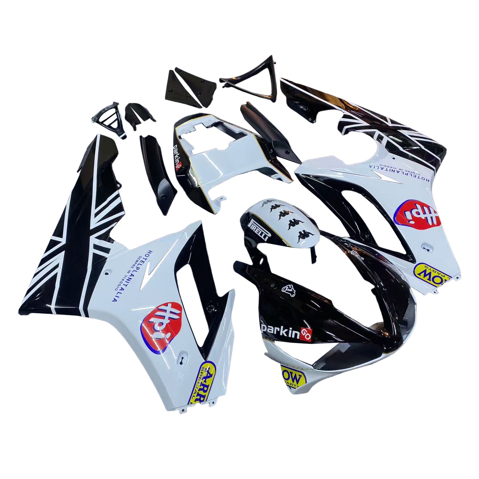 Amotopart Triumph Daytona 675 2009-2012 Fairing Kit Bodywork Plastic ABS