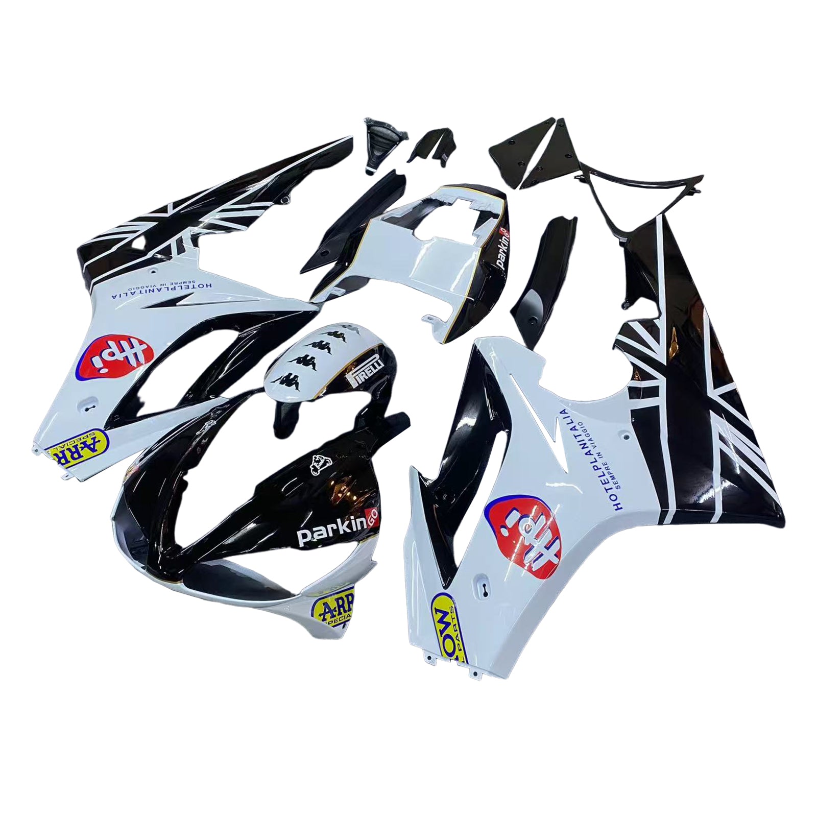 Amotopart Triumph Daytona 675 2009-2012 Fairing Kit Bodywork Plastic ABS