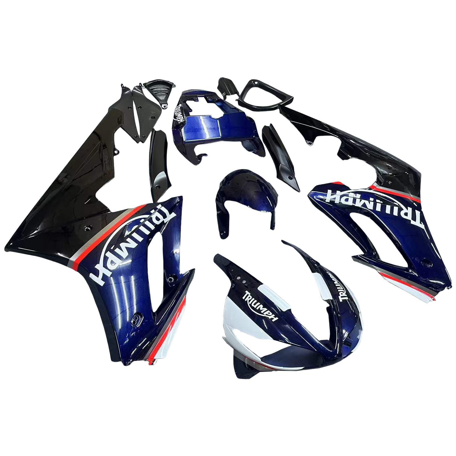 Amotopart Triumph Daytona 675 2009-2012 Fairing Kit Bodywork Plastic ABS