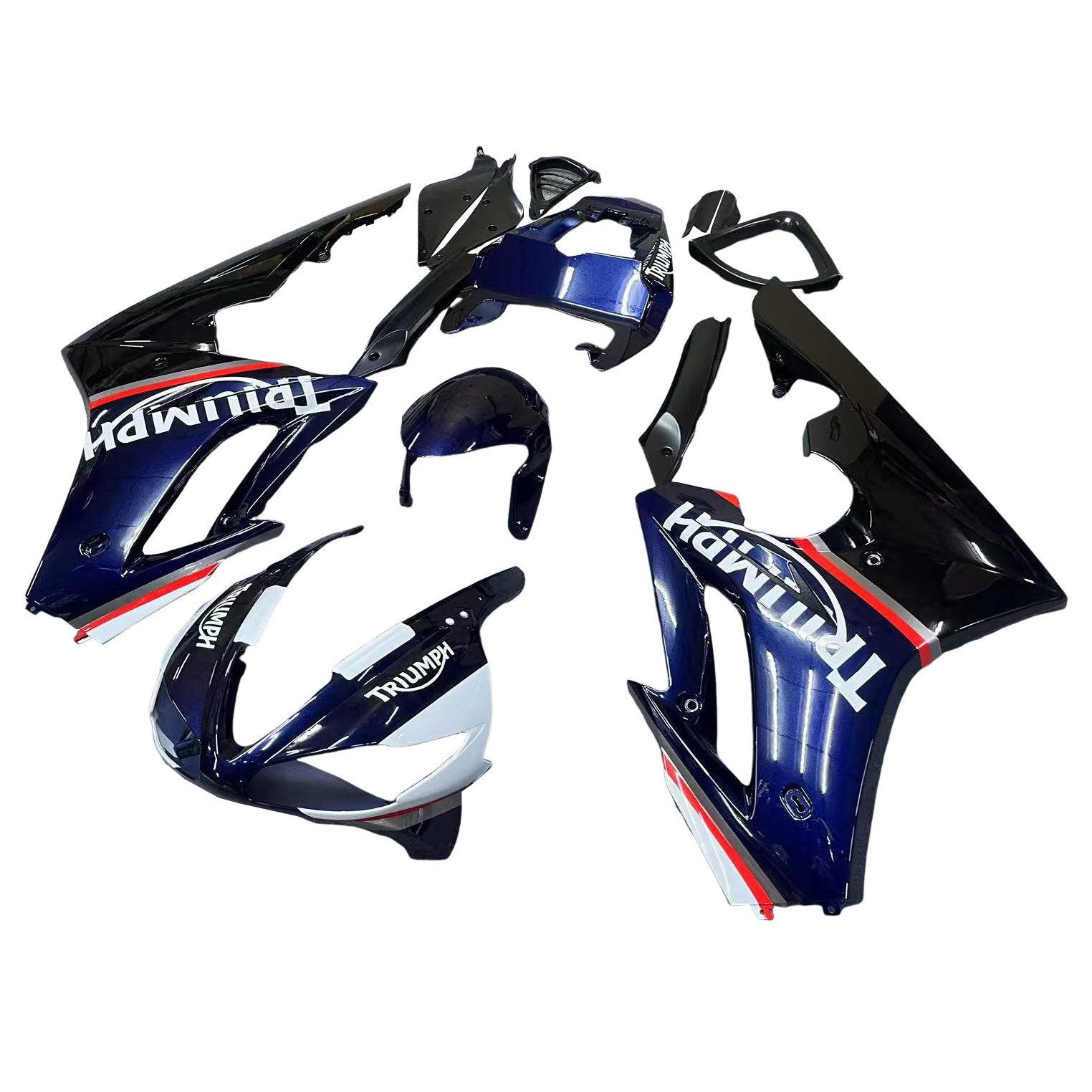 Amotopart Triumph Daytona 675 2009-2012 Fairing Kit Bodywork Plastic ABS