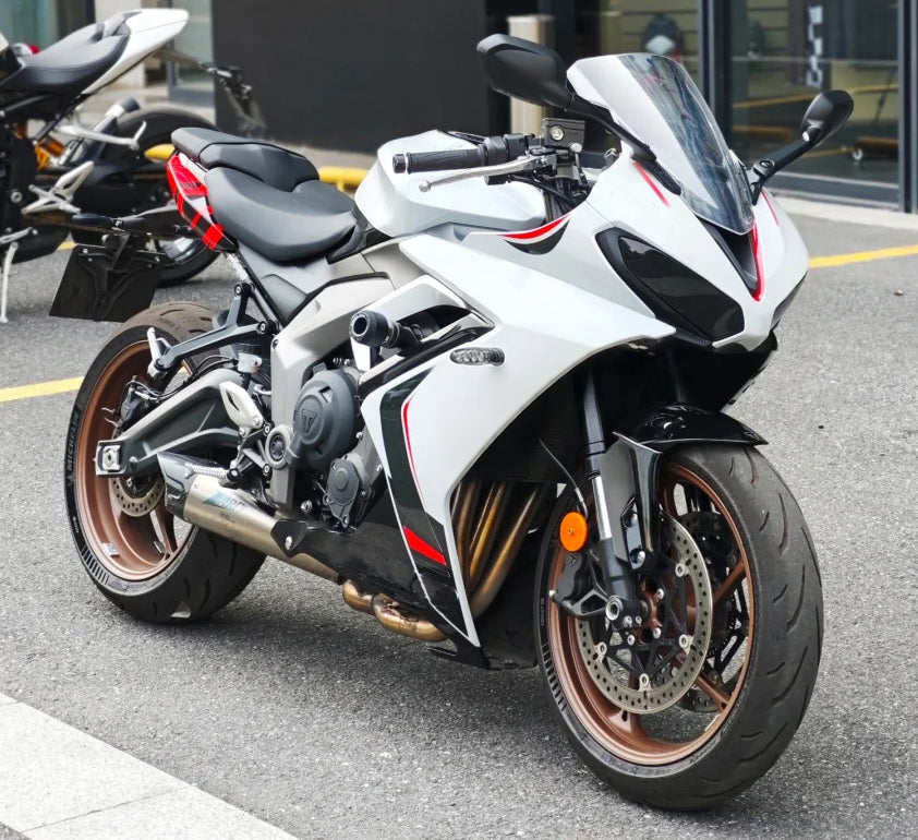 주사 페어링 키트 차체 차체 플라스틱 복근 Triumph Daytona 660 2024-2025에 적합합니다.
