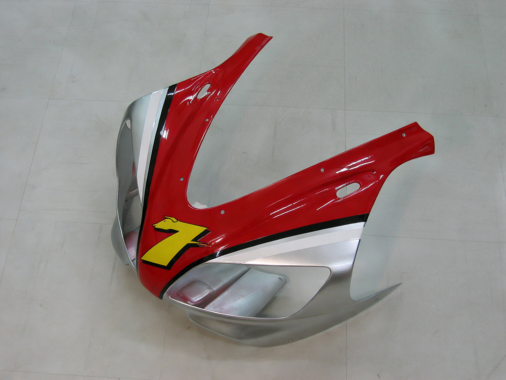 Fairings 1998-1999 Yamaha YZF-R1 Red Silver No.7 Fortuna Generic