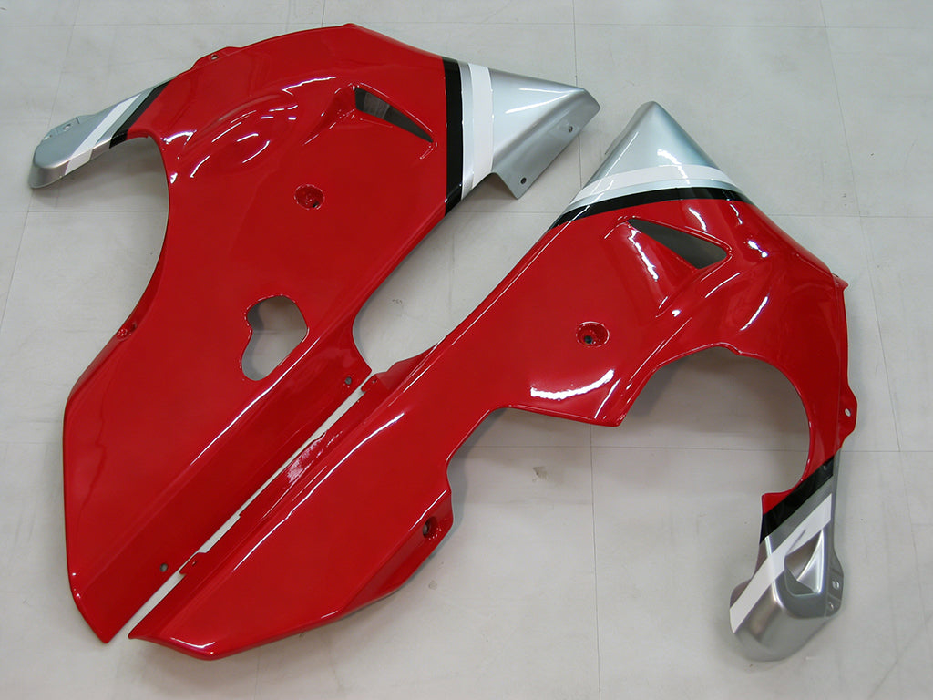 Fairings 1998-1999 Yamaha YZF-R1 Red Silver No.7 Fortuna Generic