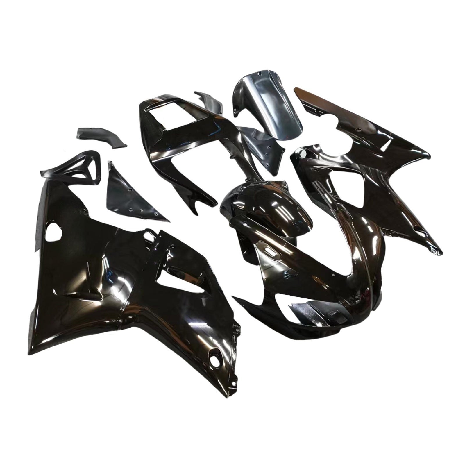 Fairings 1998-1999 Yamaha YZF-R1 Black R1 Generic