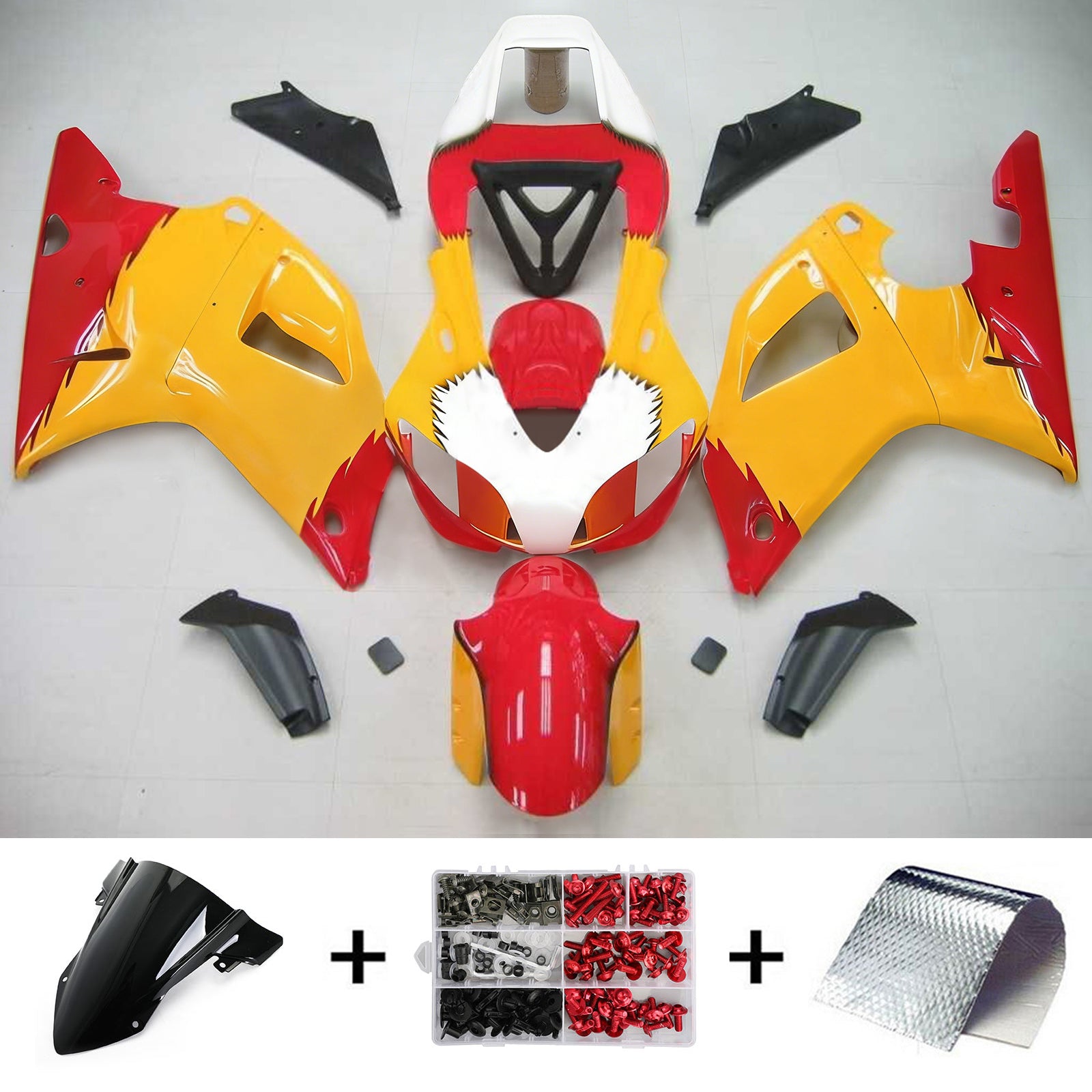 Kit Carenado Para Yamaha YZF 1000 R1 1998-1999 Genérico