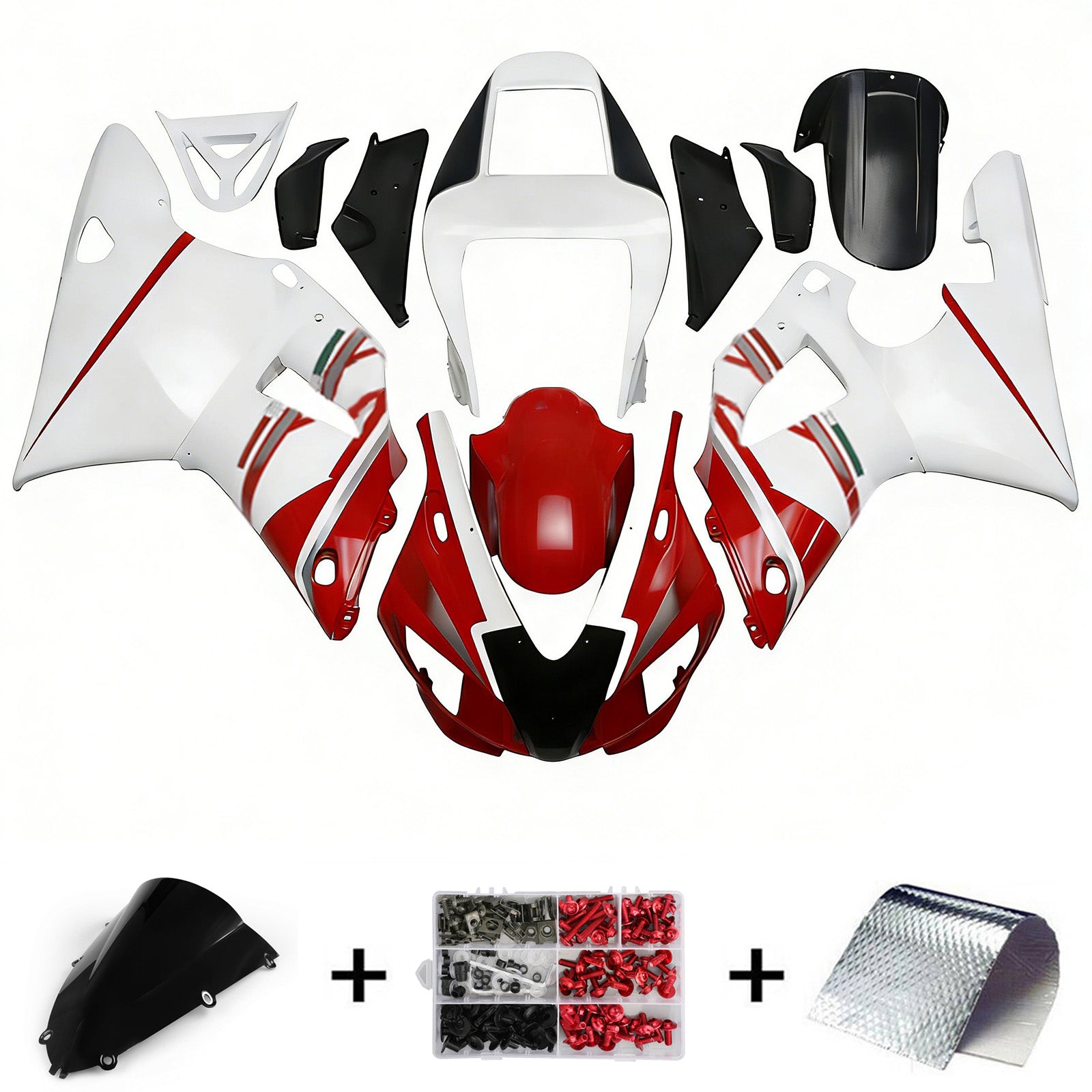 Yamaha YZF 1000 R1 1998-1999 Fairing Kit Bodywork Plastic ABS