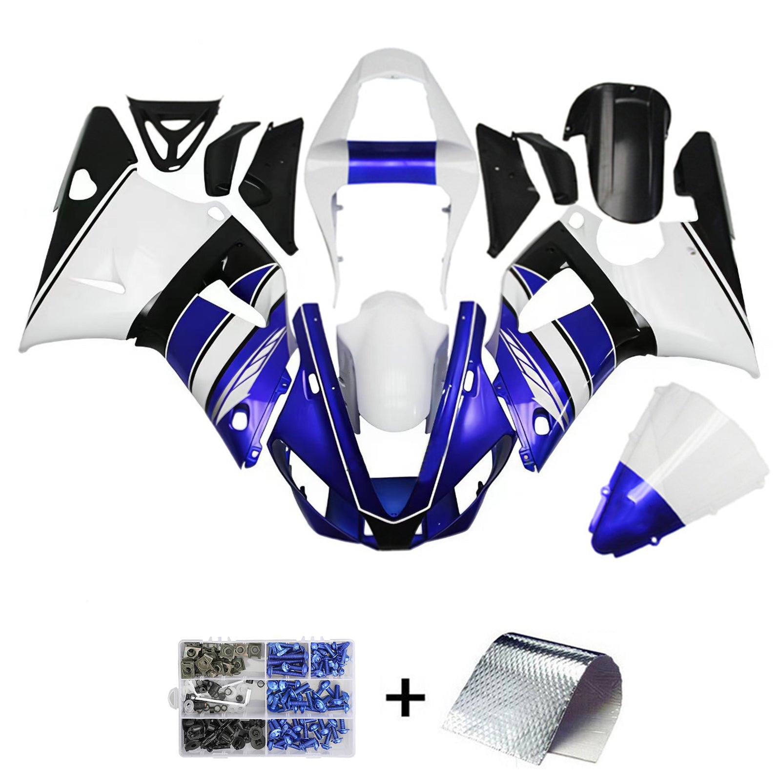 Yamaha YZF 1000 R1 1998-1999 Kit Carenado Carrocería Plástico ABS