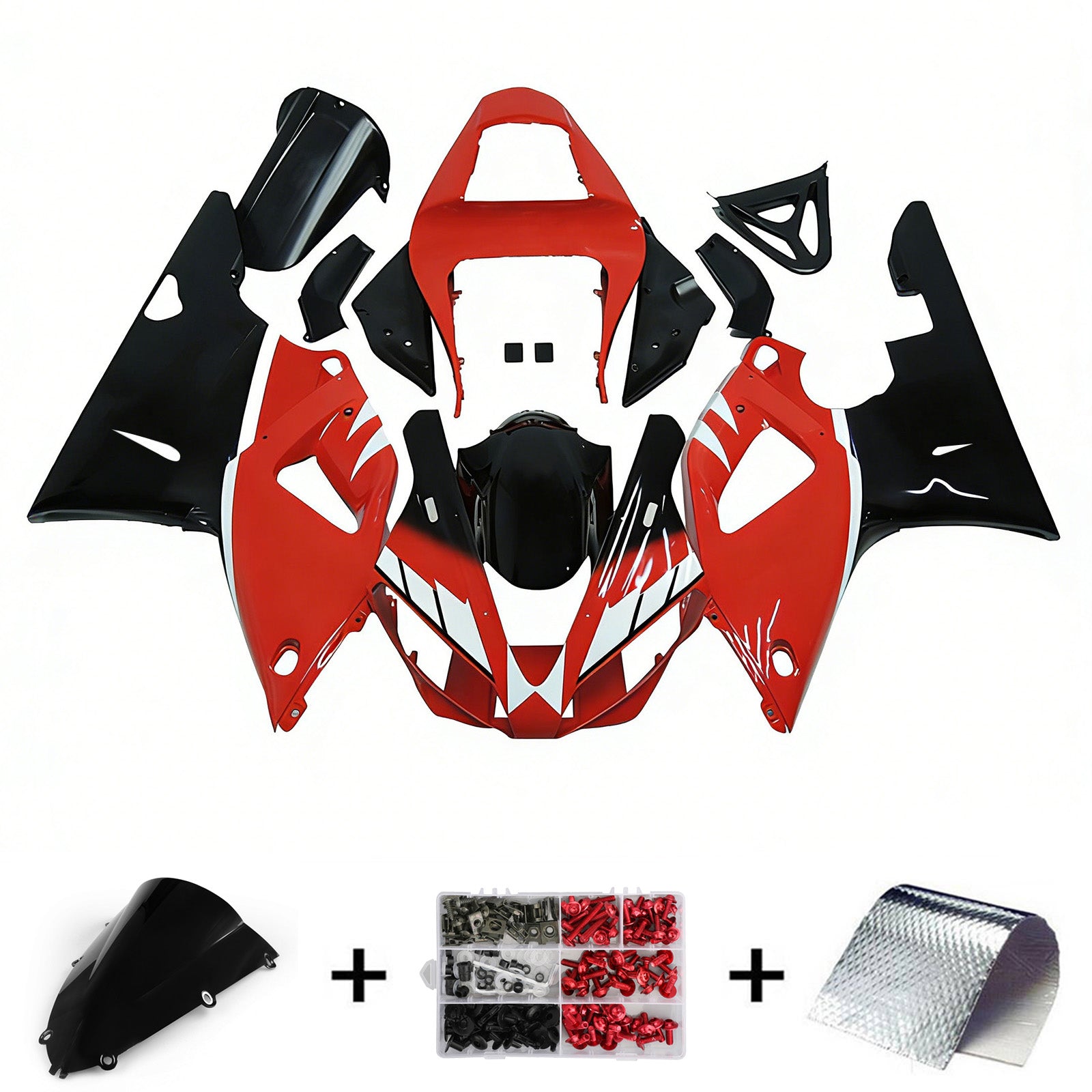 Yamaha YZF 1000 R1 1998-1999 Fairing Kit Bodywork Plastic ABS