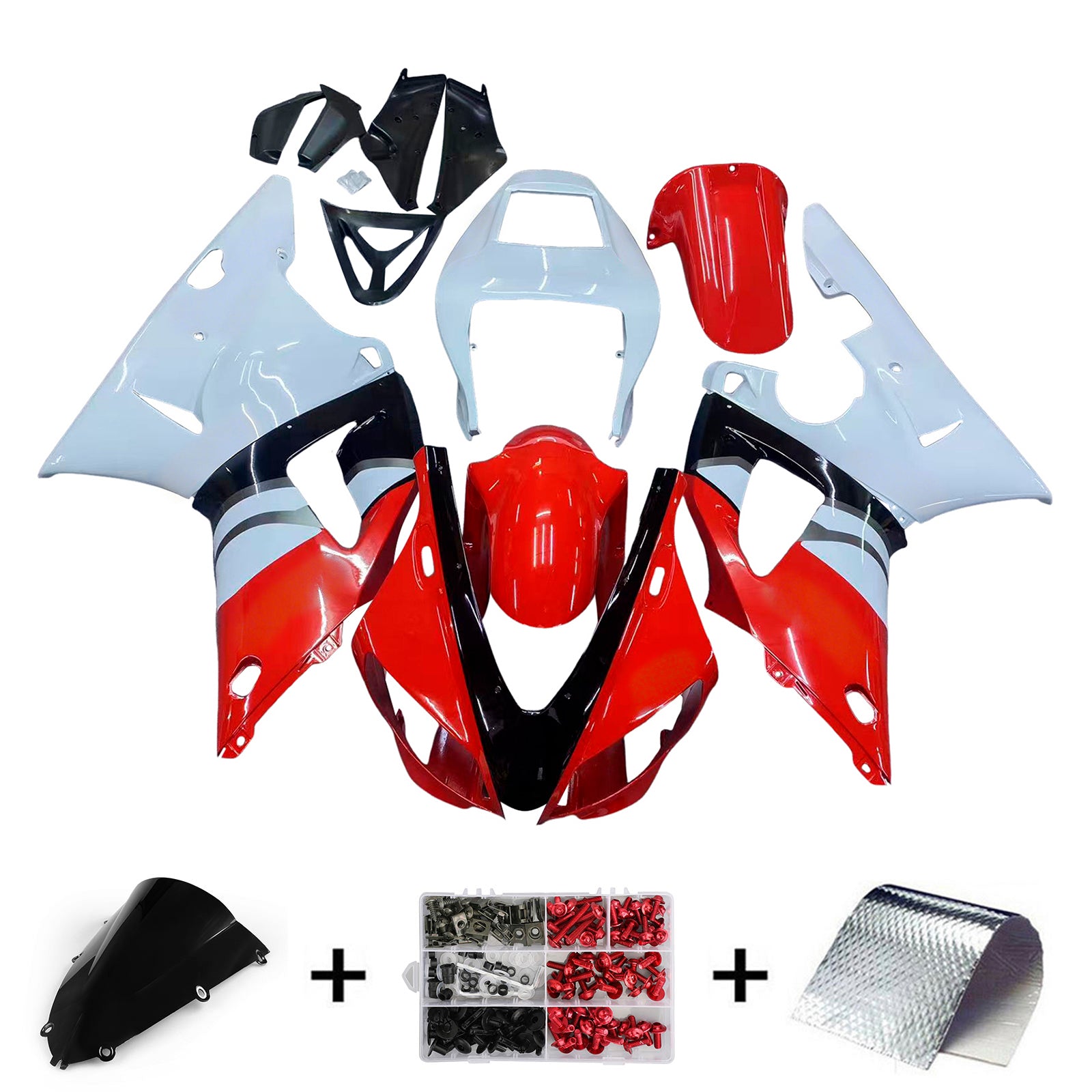 Yamaha YZF-R1 1998-1999 Fairing Kit Bodywork Plastic ABS