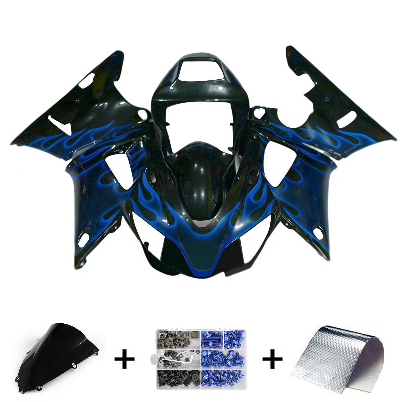 Yamaha YZF-R1 1998-1999 Fairing Kit Bodywork Plastic ABS