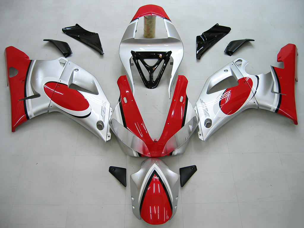페어링 2000-2001 야마하 YZF-R1 실버 레드 포르투나 제네릭