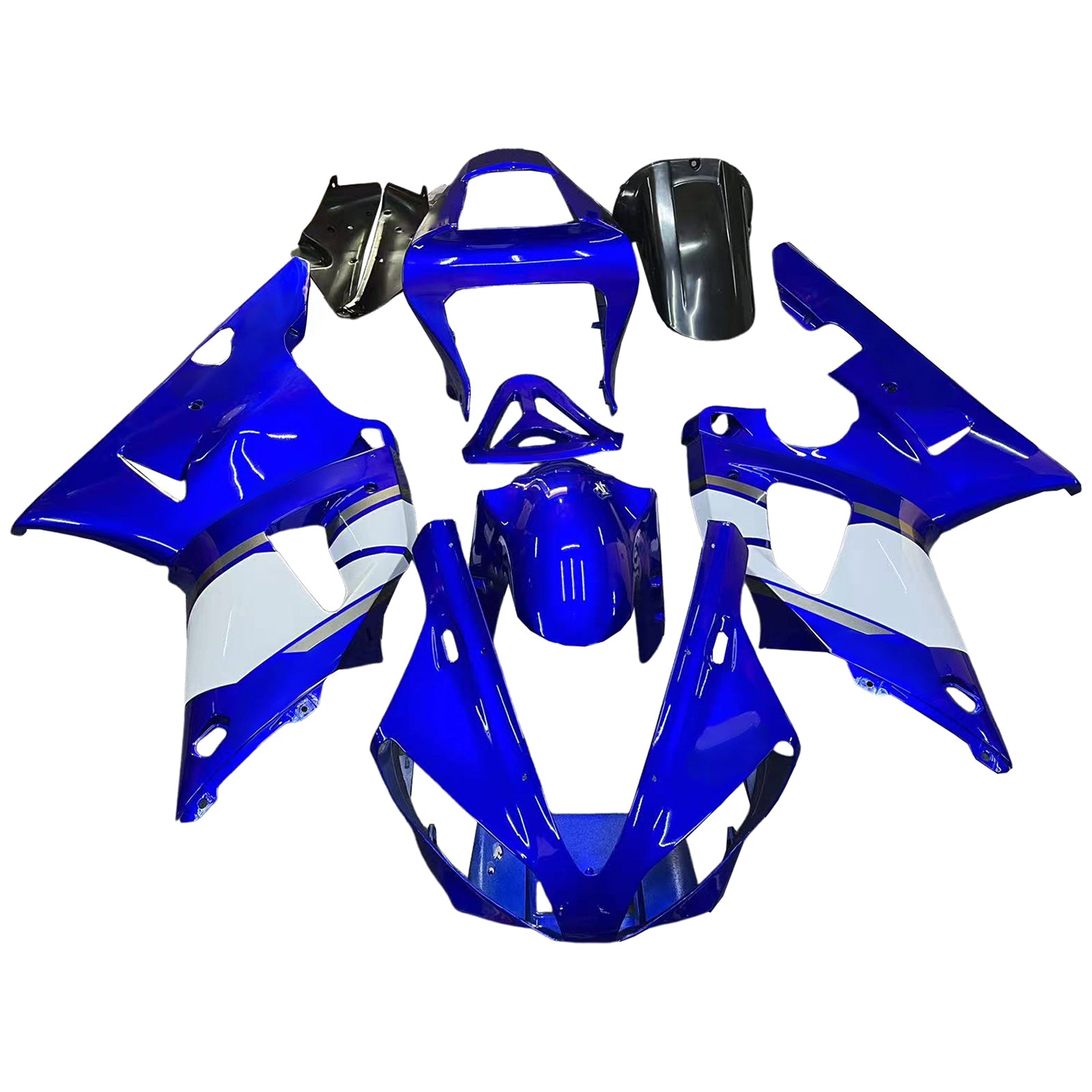 Injection Fairing Kit Bodywork Plastic ABS fit For Yamaha YZF 1000 R1 2000-2001