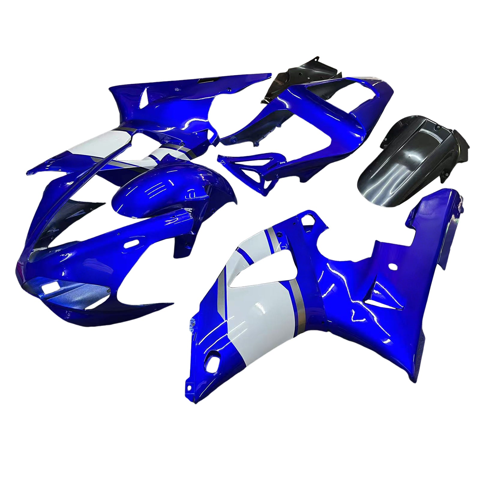 Injection Fairing Kit Bodywork Plastic ABS fit For Yamaha YZF 1000 R1 2000-2001