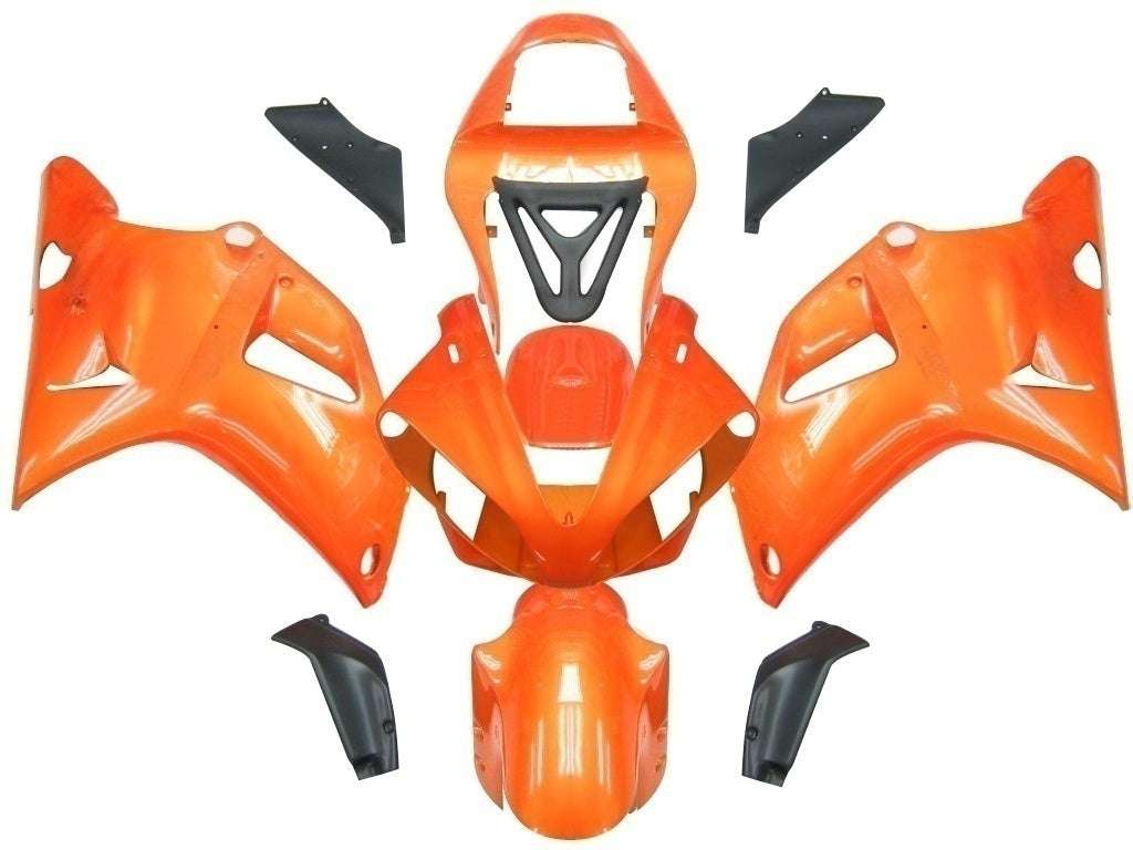 Fairings 2000-2001 Yamaha YZF-R1 Orange R1 Generic