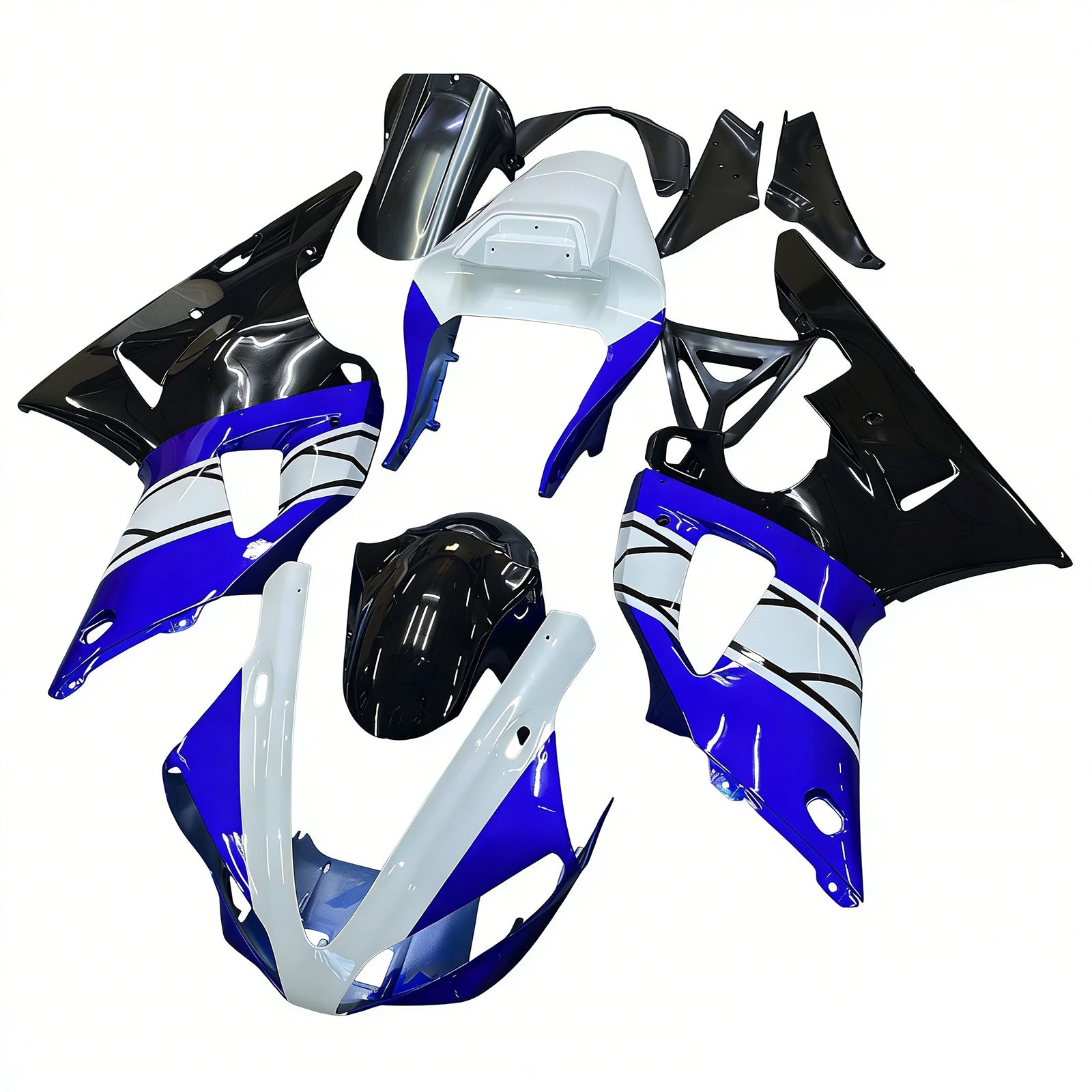 Yamaha YZF 1000 R1 2000-2001 Fairing Kit Bodywork Plastic ABS