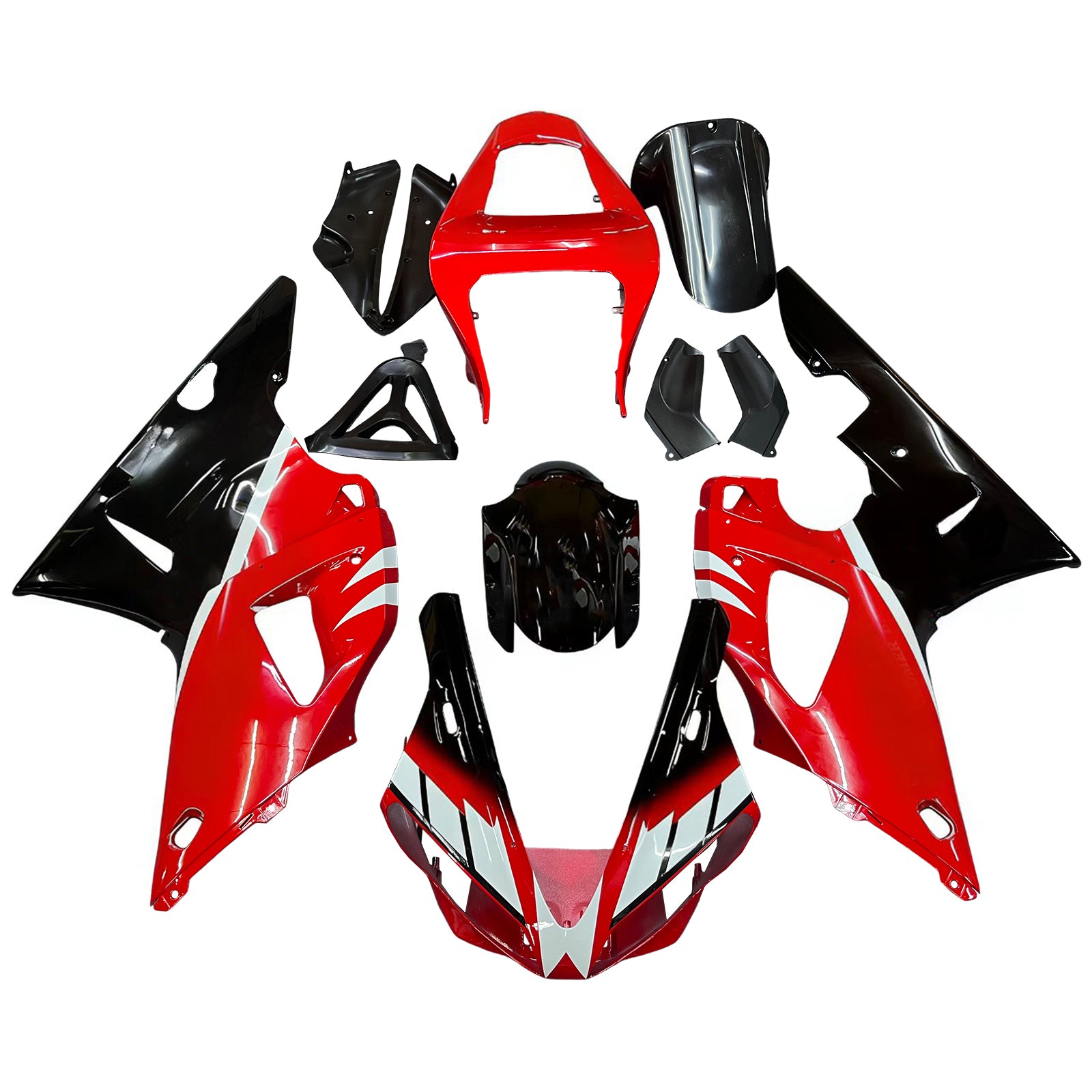 Yamaha YZF 1000 R1 2000-2001 Fairing Kit Bodywork Plastic ABS