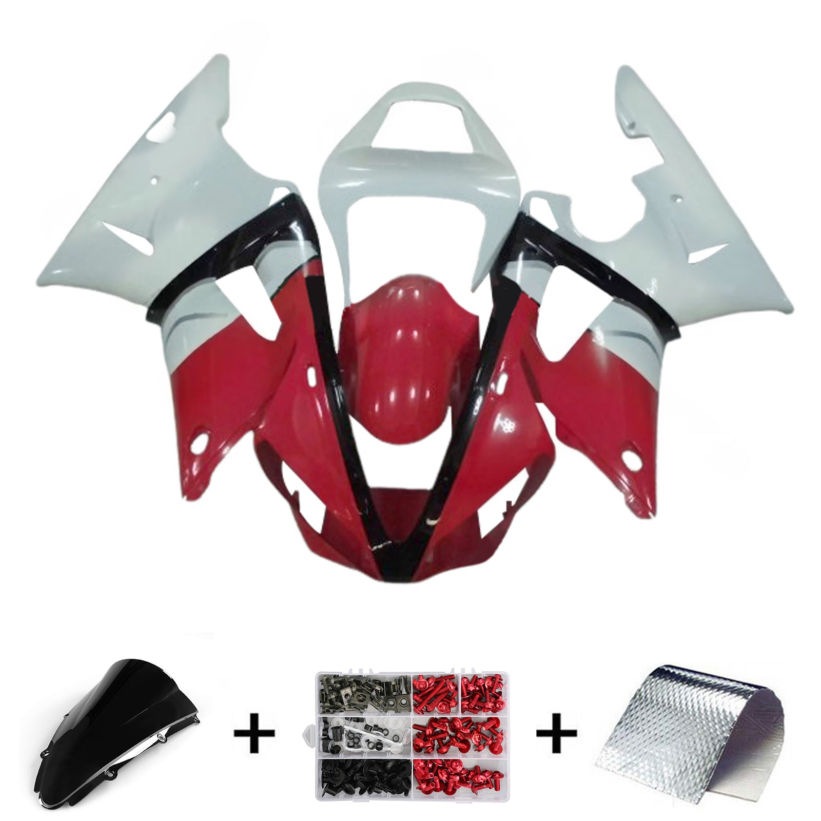 Yamaha YZF 1000 R1 2000-2001 Fairing Kit Bodywork Plastic ABS