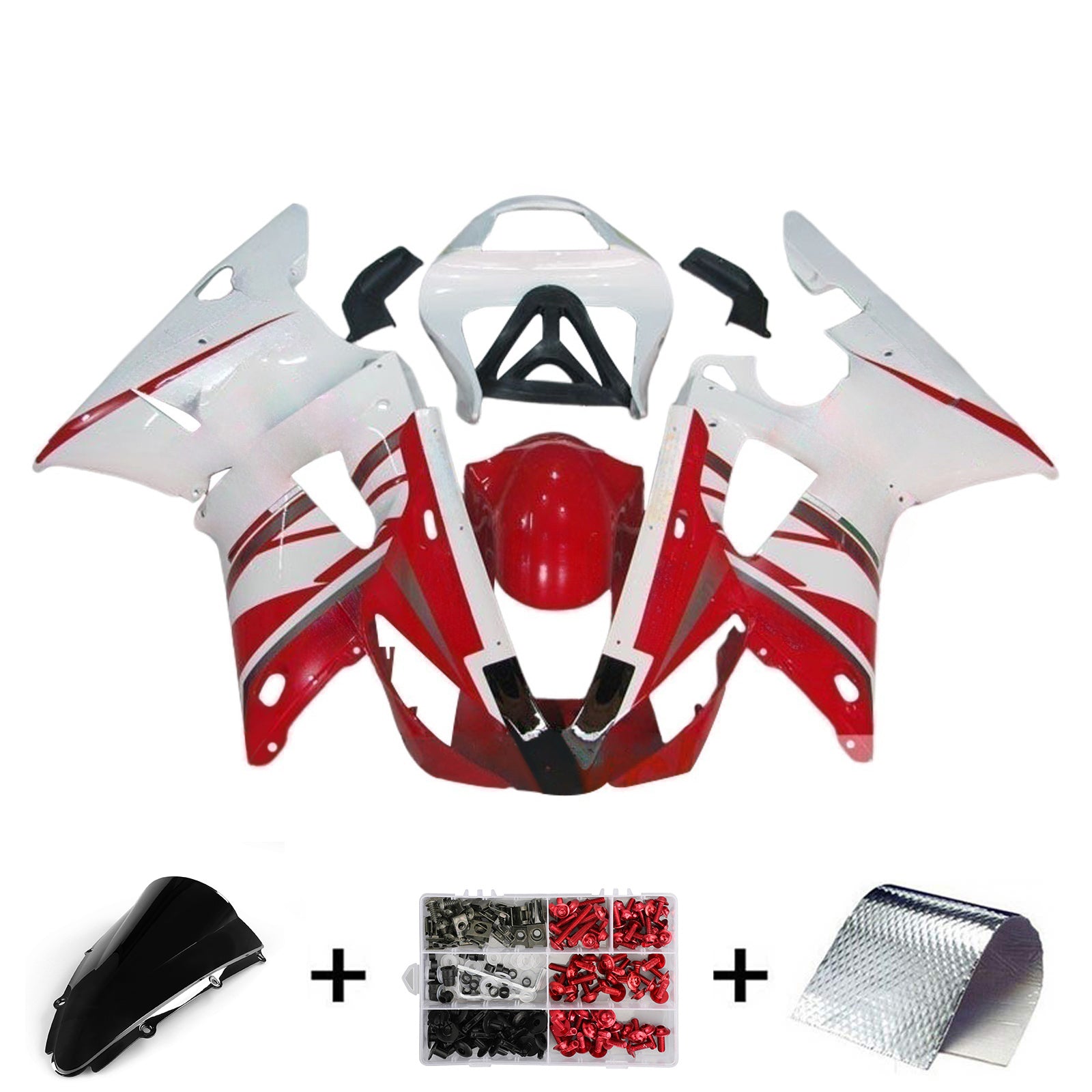 Yamaha YZF 1000 R1 2000-2001 Fairing Kit Bodywork Plastic ABS