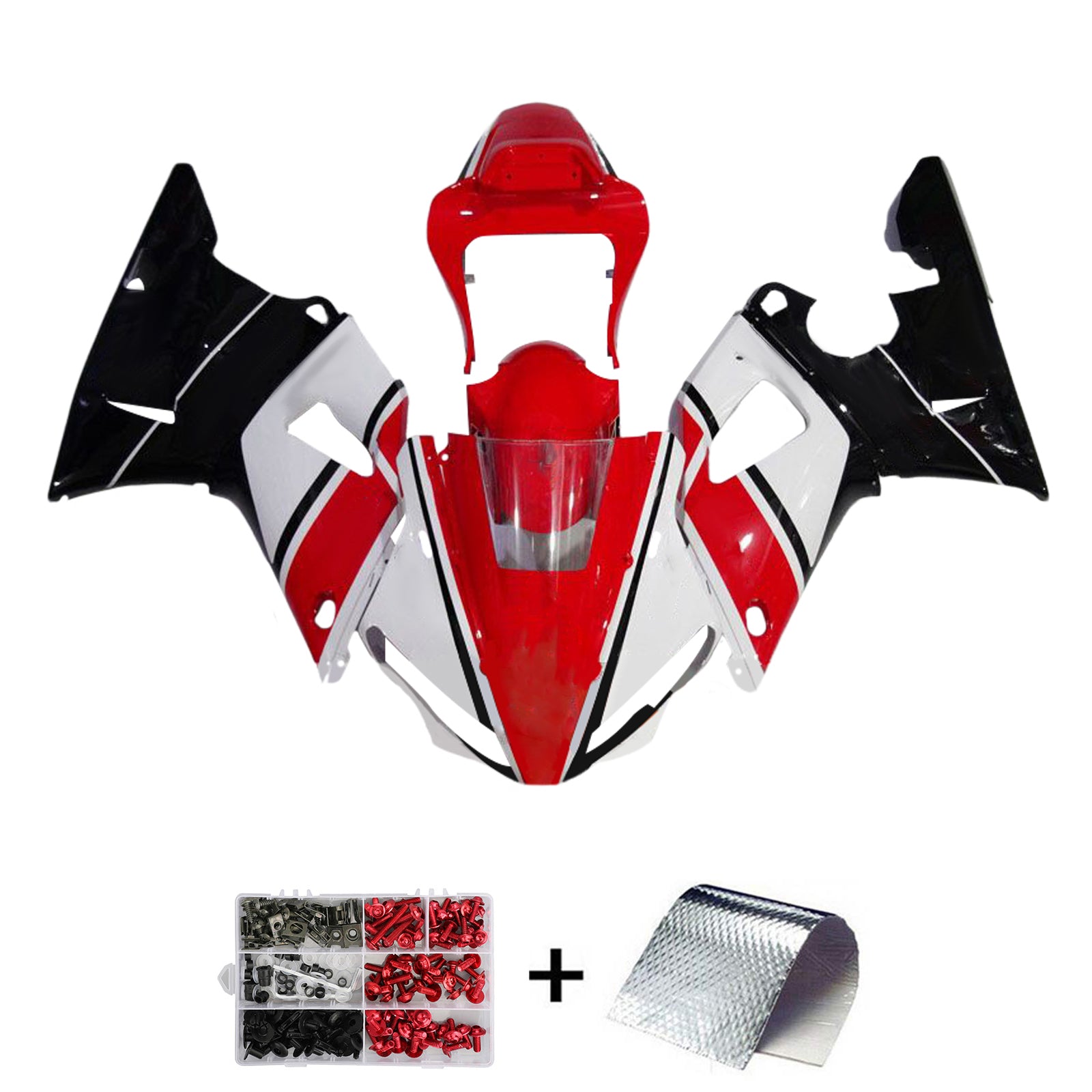 Yamaha YZF 1000 R1 2000-2001 Fairing Kit Bodywork Plastic ABS