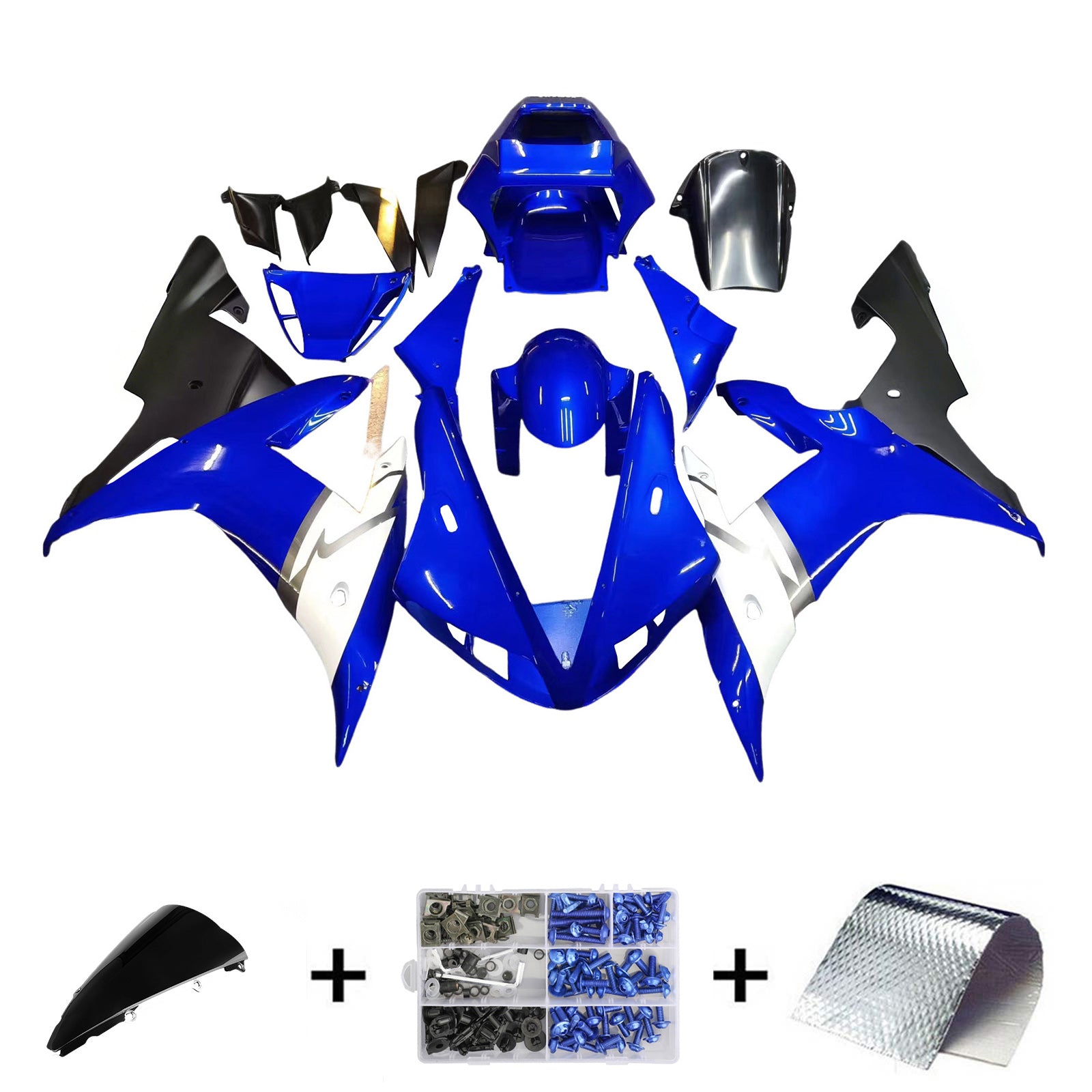 Fairings 2002-2003 Yamaha YZF-R1Blue R1 Generic