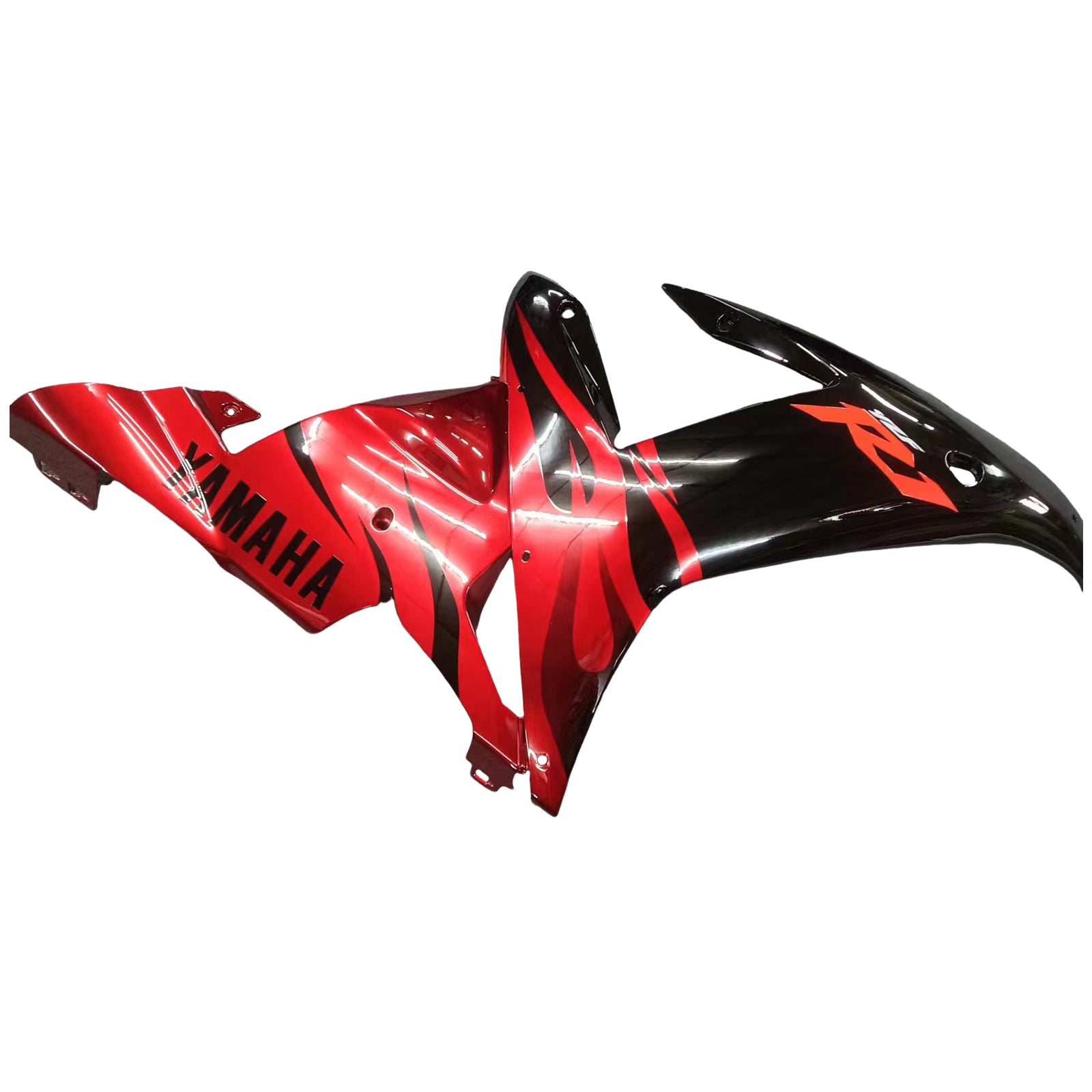 Fairings 2002-2003 Yamaha YZF-R1 Black Red Tribal R1