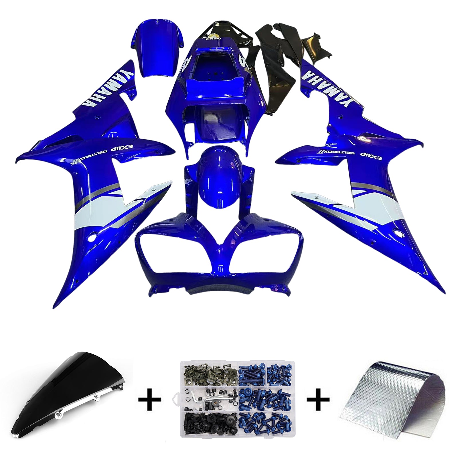 Fairings 2002-2003 Yamaha YZF-R1 Super Blue R1 Generic