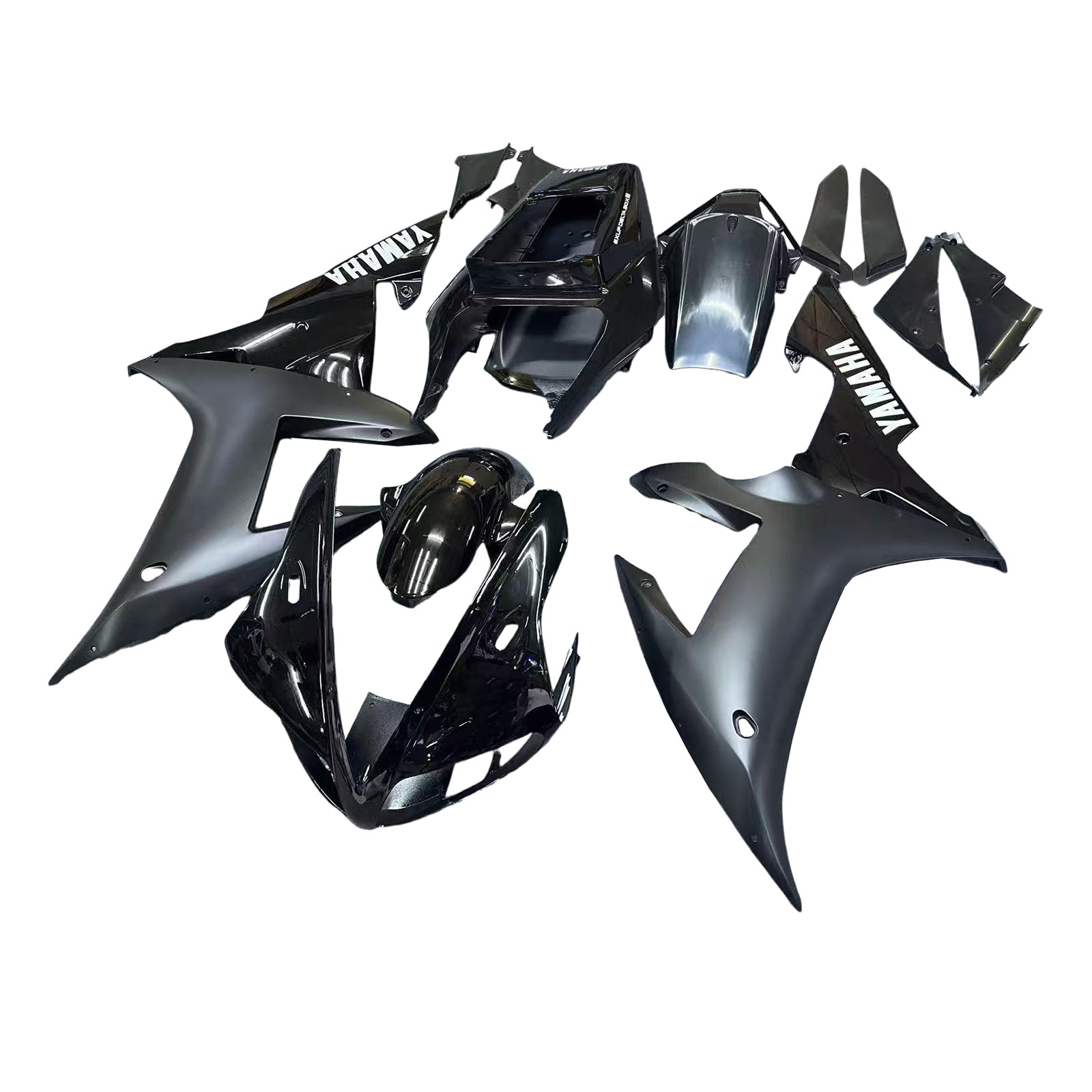 Fairings 2002-2003 Yamaha YZF-R1 Contrast Black R1 Generic