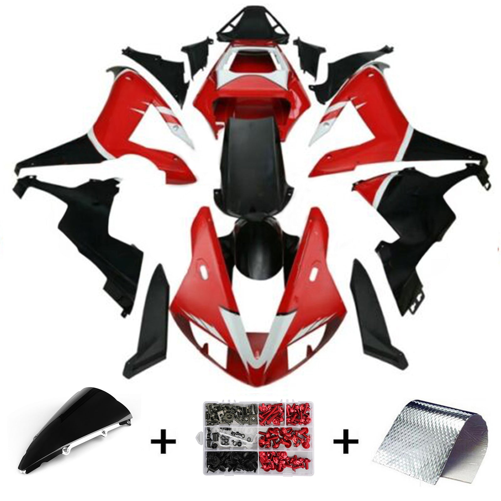 Kit de carenado para Yamaha YZFR1 YZF R1 2002 2003 Nuevo genérico