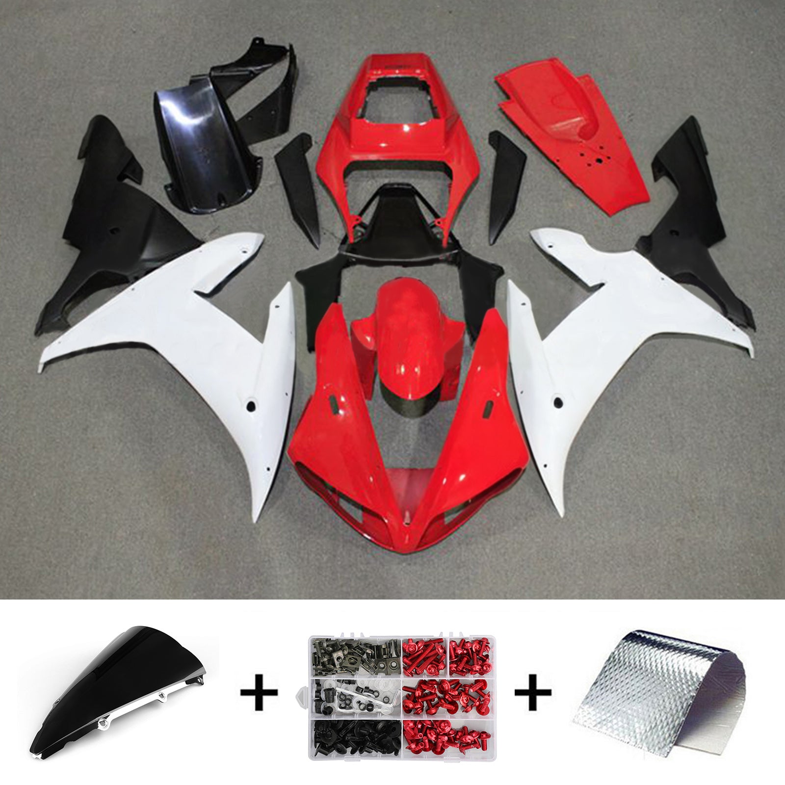 Yamaha YZF-R1 2002-2003 Fairing Kit Bodywork Plastic ABS