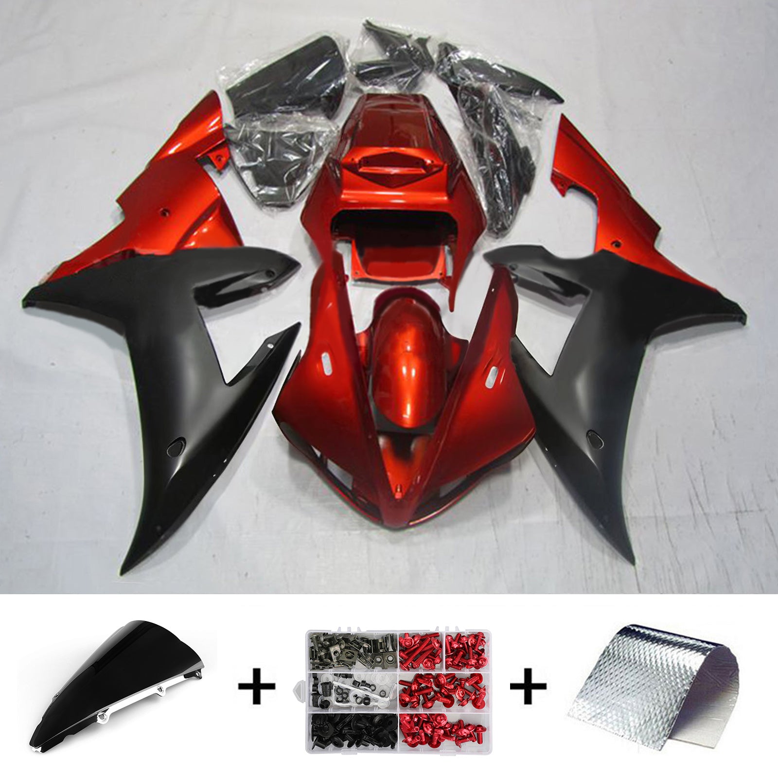Yamaha YZF-R1 2002-2003 Fairing Kit Bodywork Plastic ABS