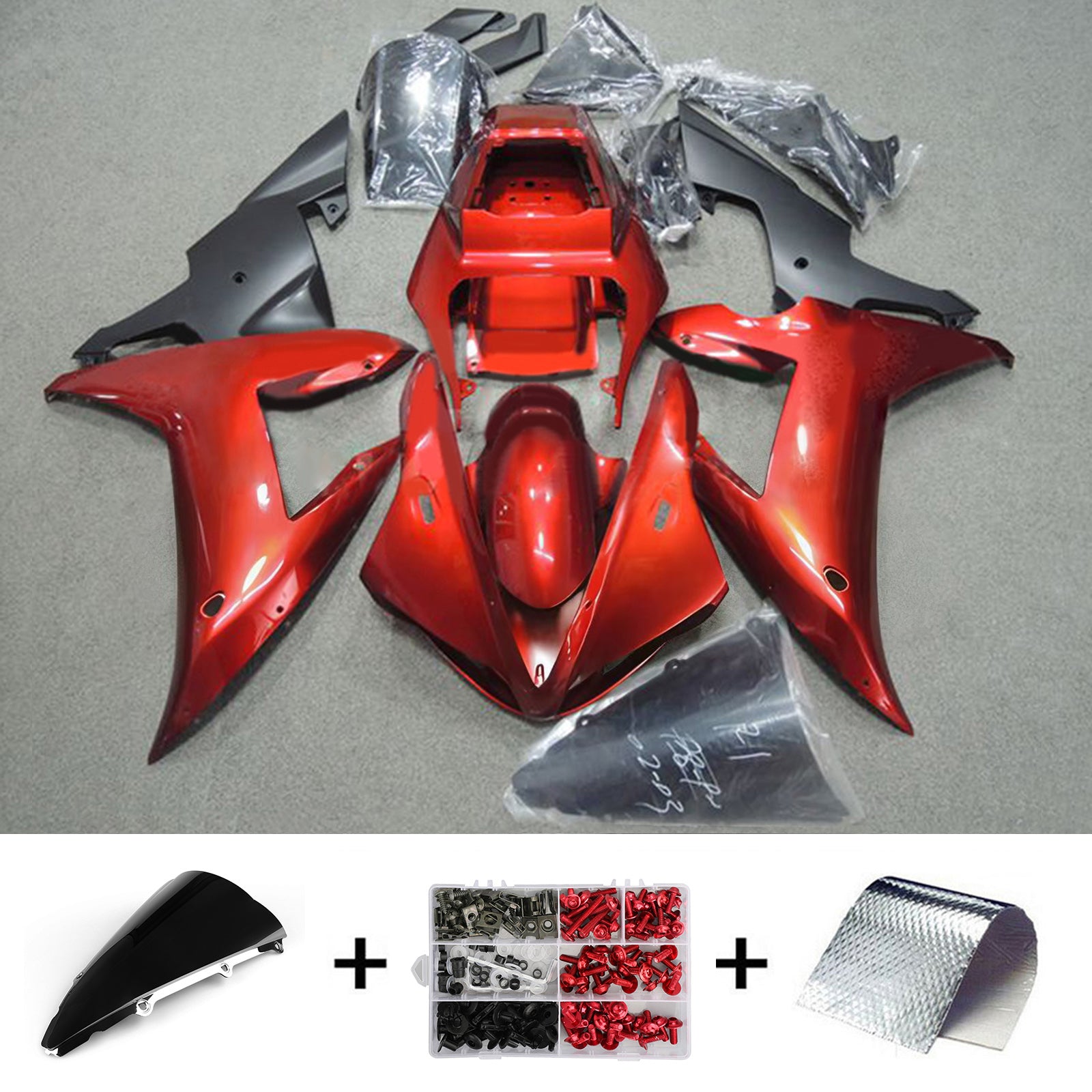 Yamaha YZF-R1 2002-2003 Fairing Kit Bodywork Plastic ABS