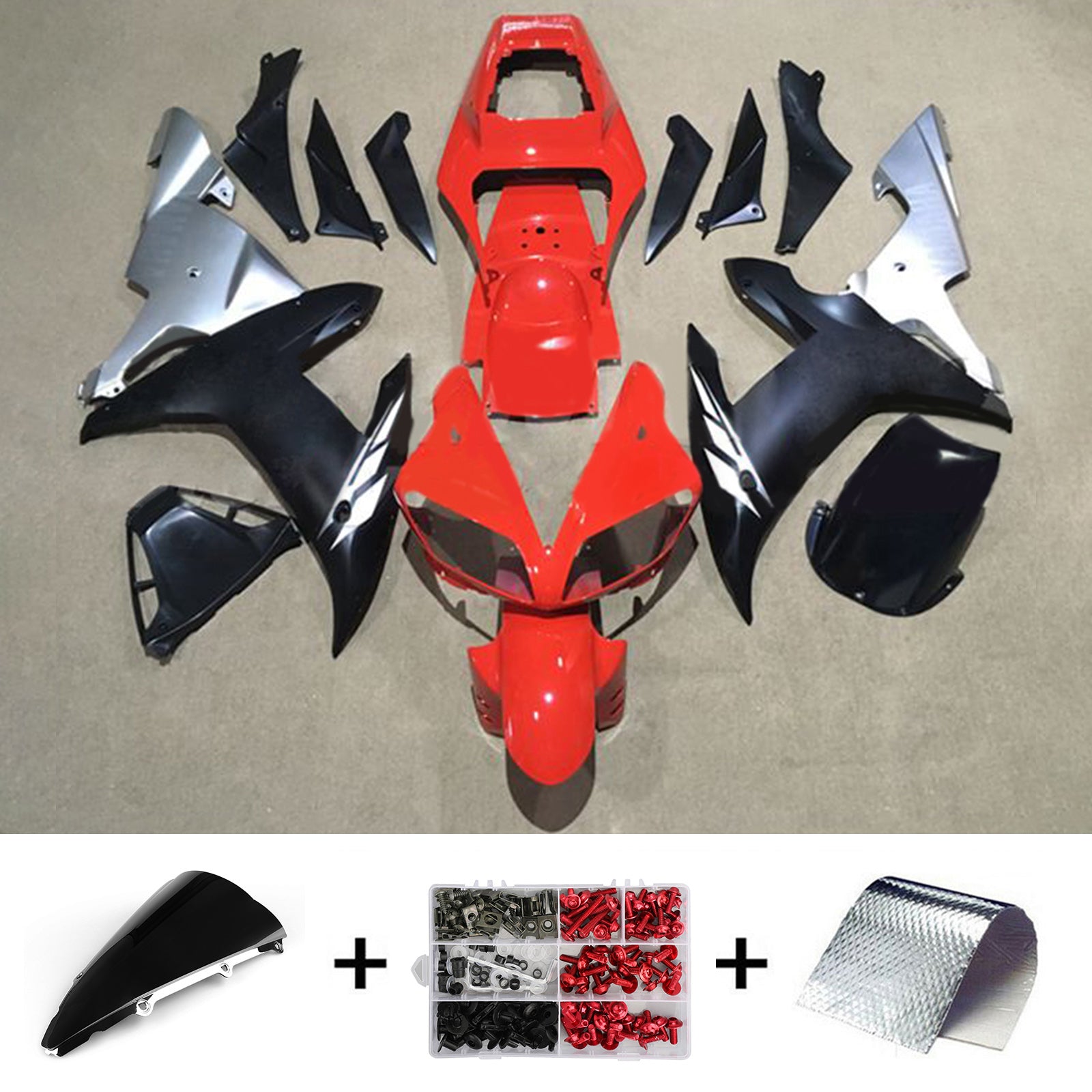 Kit Carenado Yamaha YZF-R1 2002-2003 Carrocería Plástico ABS