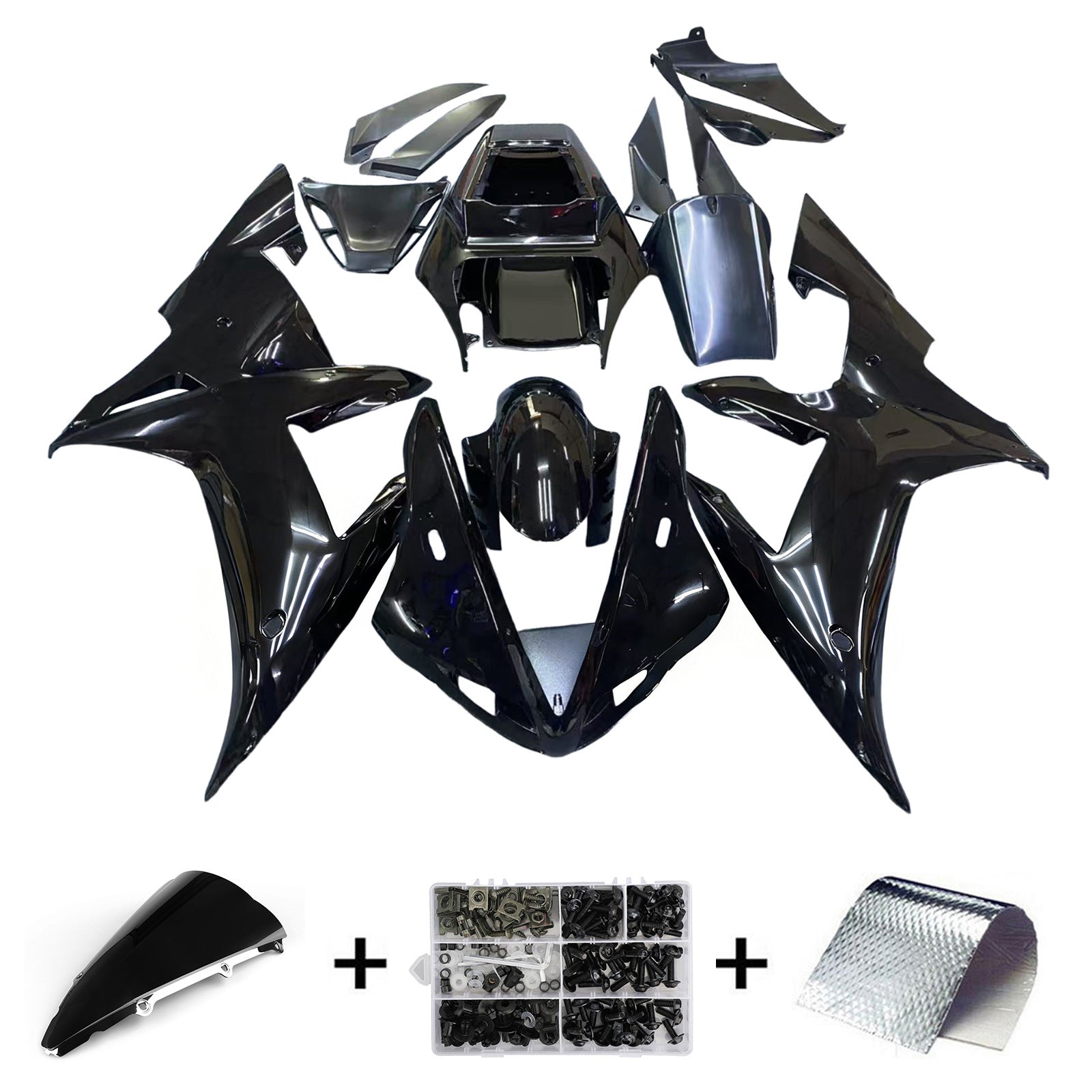 Yamaha YZF-R1 2002-2003 Fairing Kit Bodywork Plastic ABS