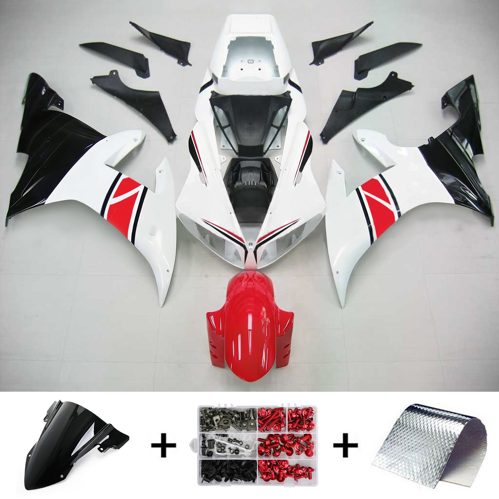 Kit Carenado Para Yamaha YZF 1000 R1 2002-2003 Genérico