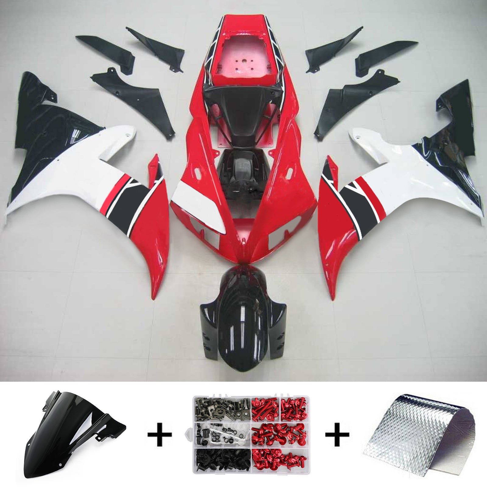 Kit Carenado Para Yamaha YZF 1000 R1 2002-2003 Genérico
