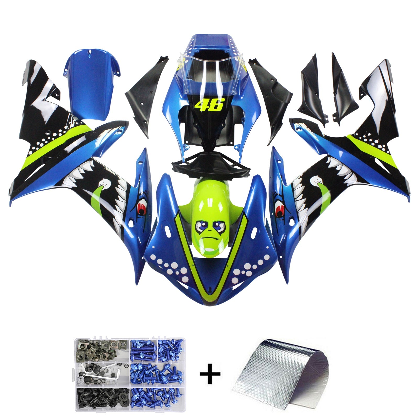 Fairing Kit For Yamaha YZF 1000 R1 2002-2003 Generic