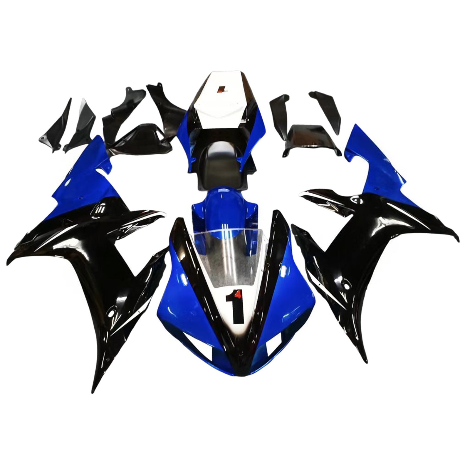 Yamaha YZF 1000 R1 2002-2003 Fairing Kit Bodywork Plastic ABS