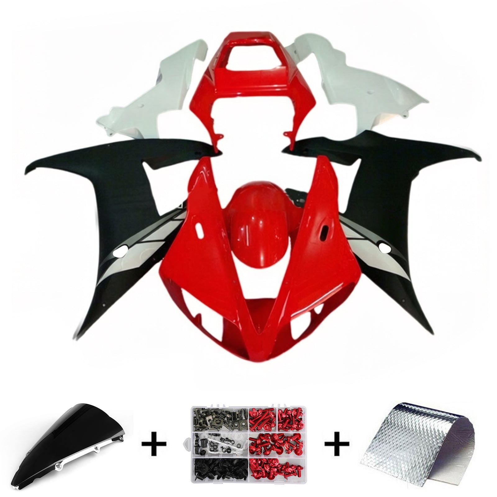 Yamaha YZF 1000 R1 2002-2003 Fairing Kit Bodywork Plastic ABS