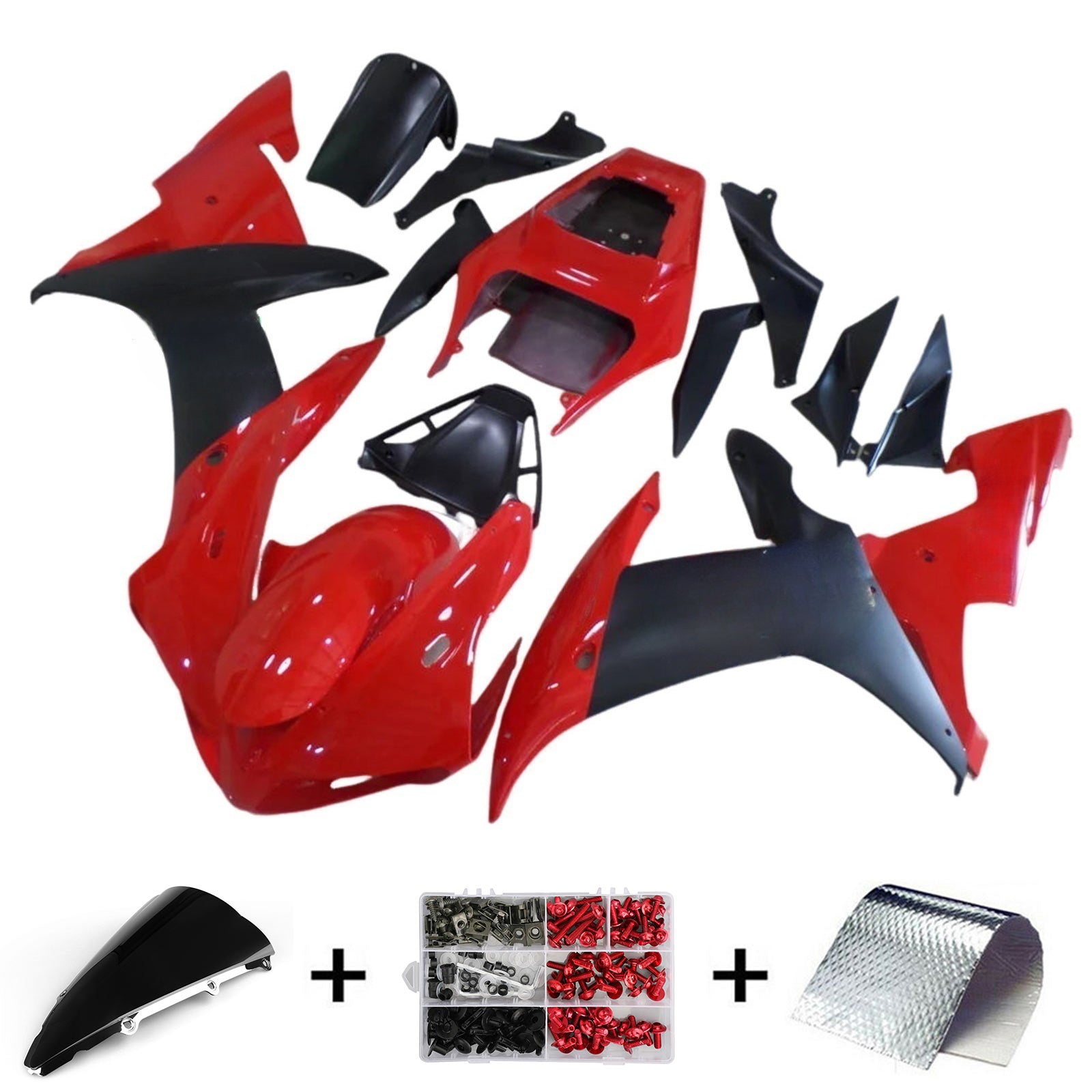Yamaha YZF 1000 R1 2002-2003 Fairing Kit Bodywork Plastic ABS