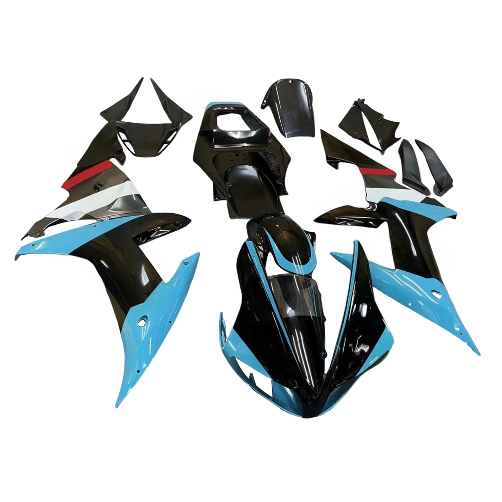 Yamaha YZF 1000 R1 2002-2003 Fairing Kit Bodywork Plastic ABS